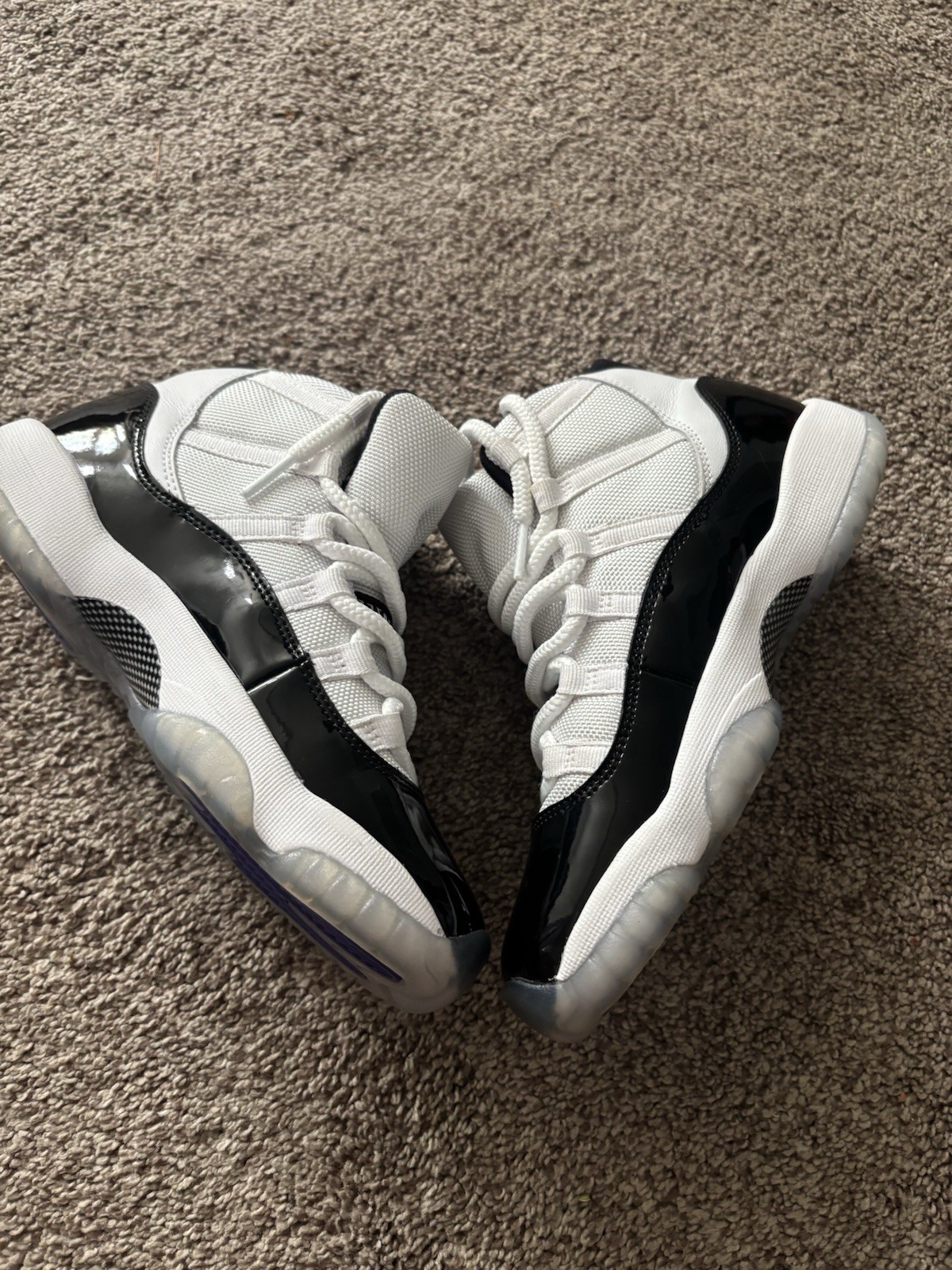 Jordan Air Jordan 11 Retro GS Concord White/Black 4.5Y 2018 378038-100