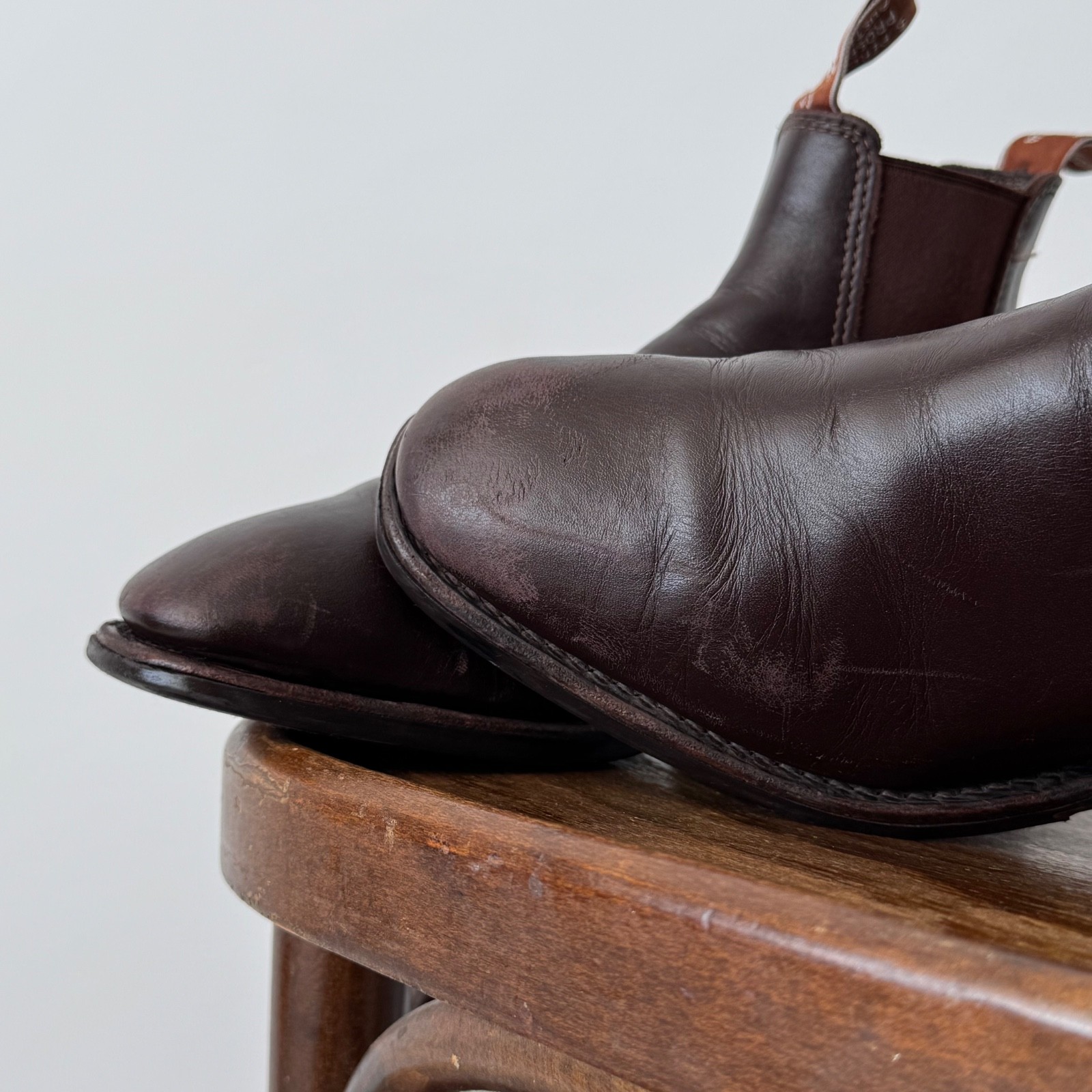 R.M. Williams Comfort Craftsman Brown Men’s Chelsea Boots SIZE 39 (23.5 cm)