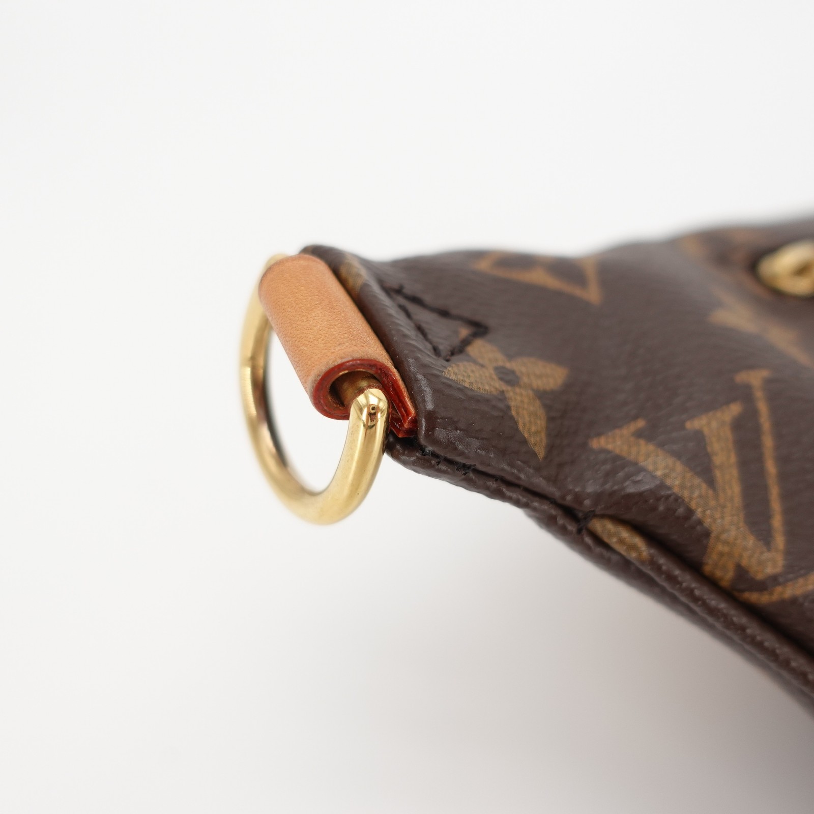 Louis Vuitton High Rise Brown Monogram Canvas Bumbag Waist Shoulder Belt Bag