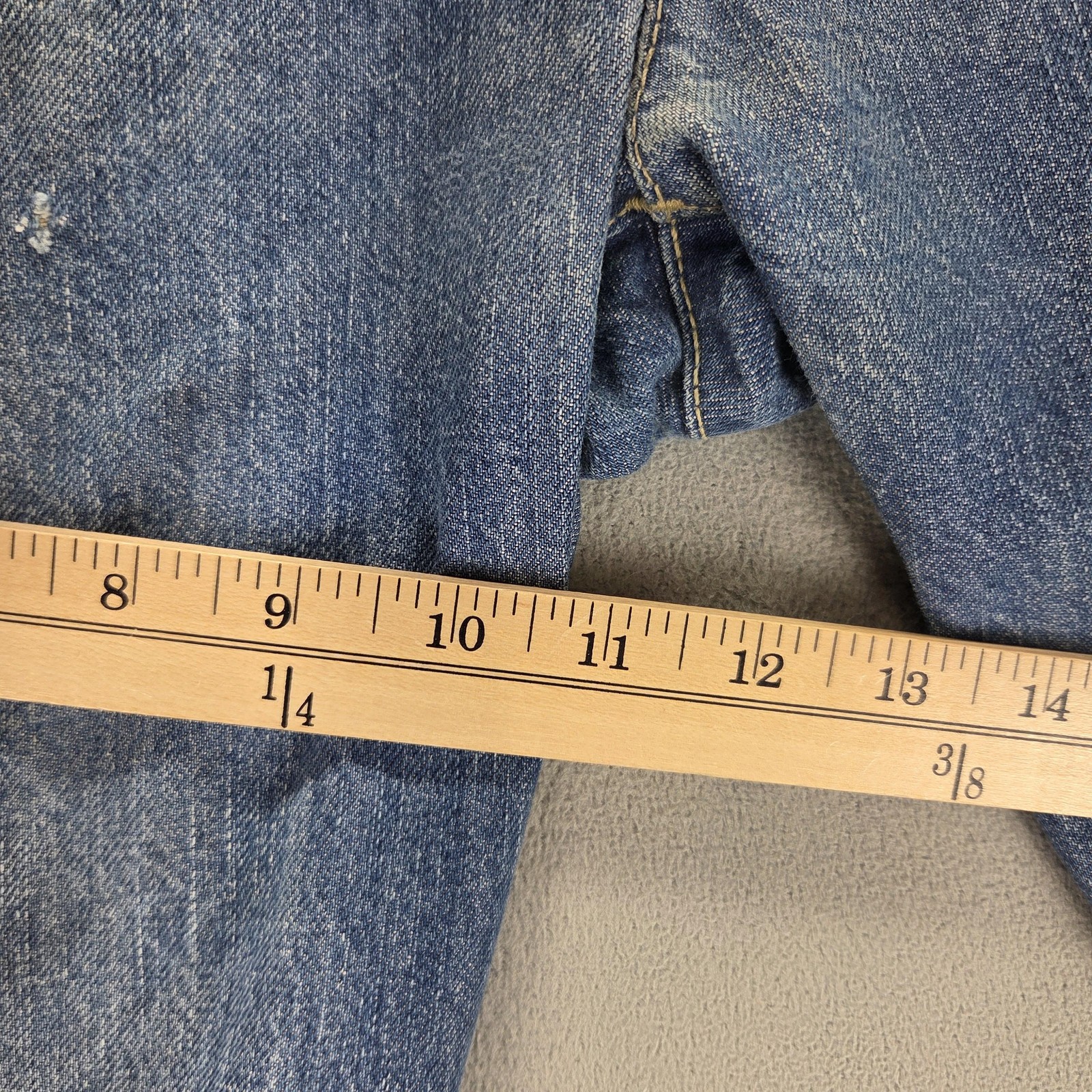 Vintage Levis Engineered Jeans Mens Blue Twisted Button Fly Fits 32×33