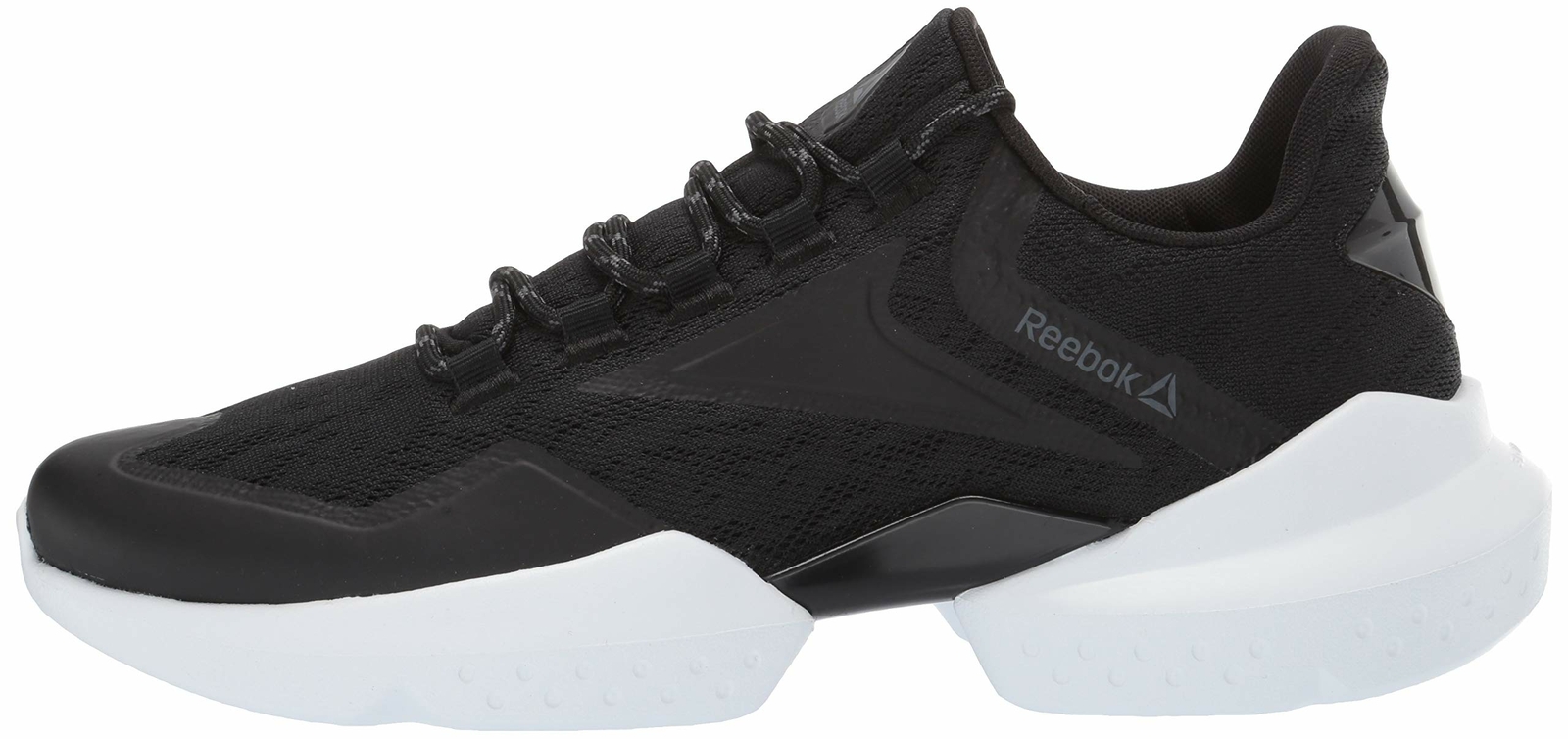 Reebok Men’s Split Fuel Sneaker DV5447 Black/True Grey/White Size 10.5M