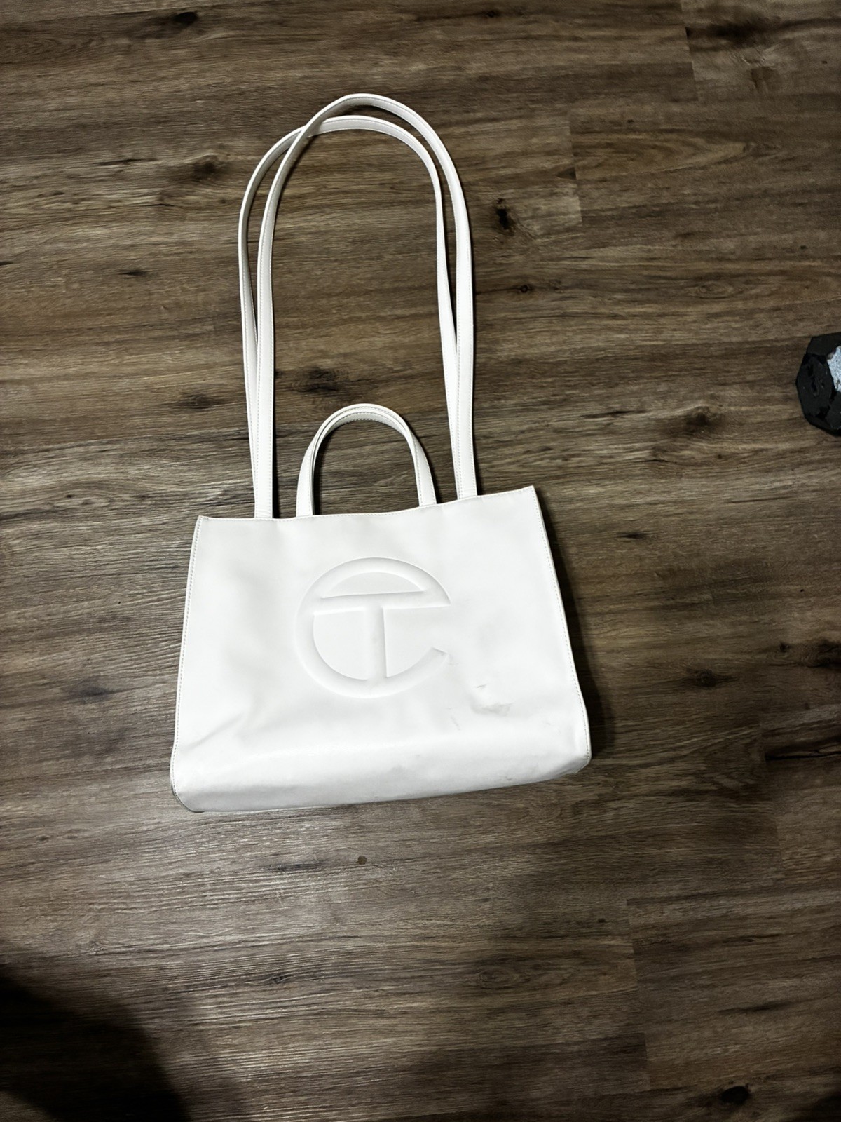 Telfar Large Shopping Bag Tote White