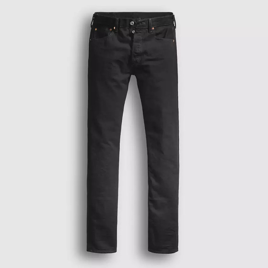 LEVI’S 501 Original Men’s Jeans, Black – Non Stretch