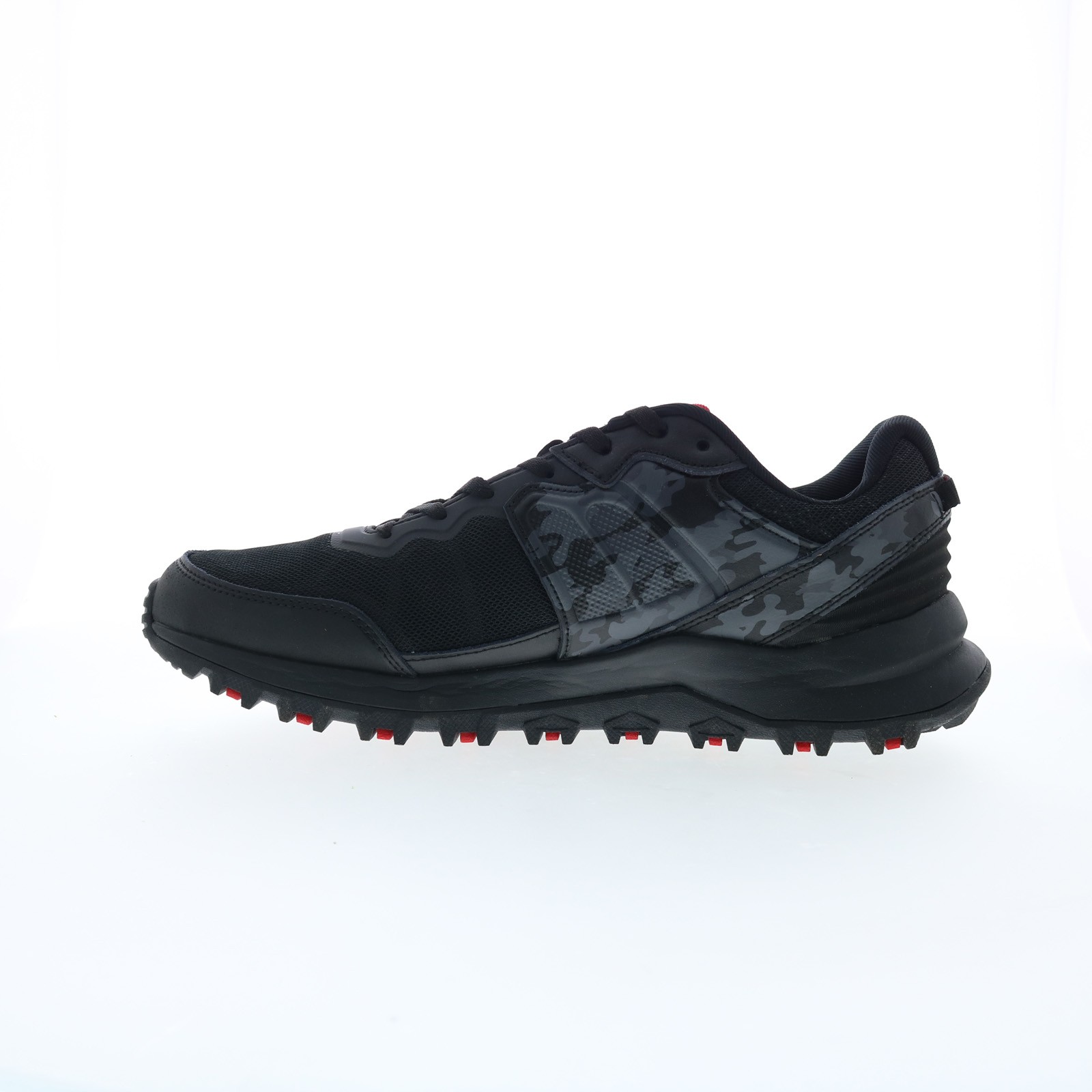 Avia Avi-Ultra AA50038MBRB Mens Black Leather Lace Up Athletic Hiking Shoes