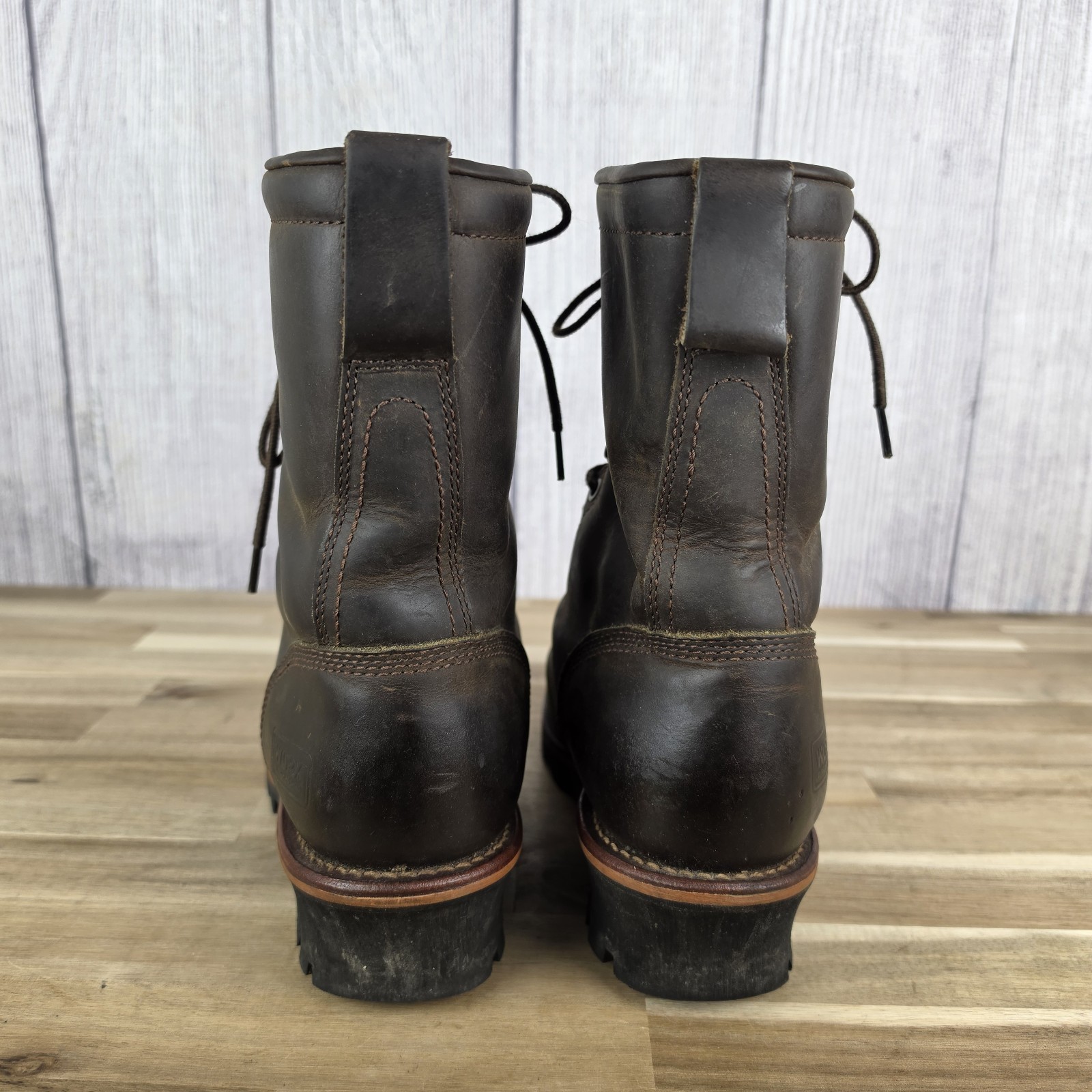 Worx By Red Wing Thinsulate Brown Work Steel Toe Insulated Boots Men’s Size 9 W