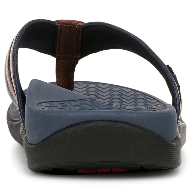 NEW Vionic Men’s Tide II Toe Post Sandal, Black