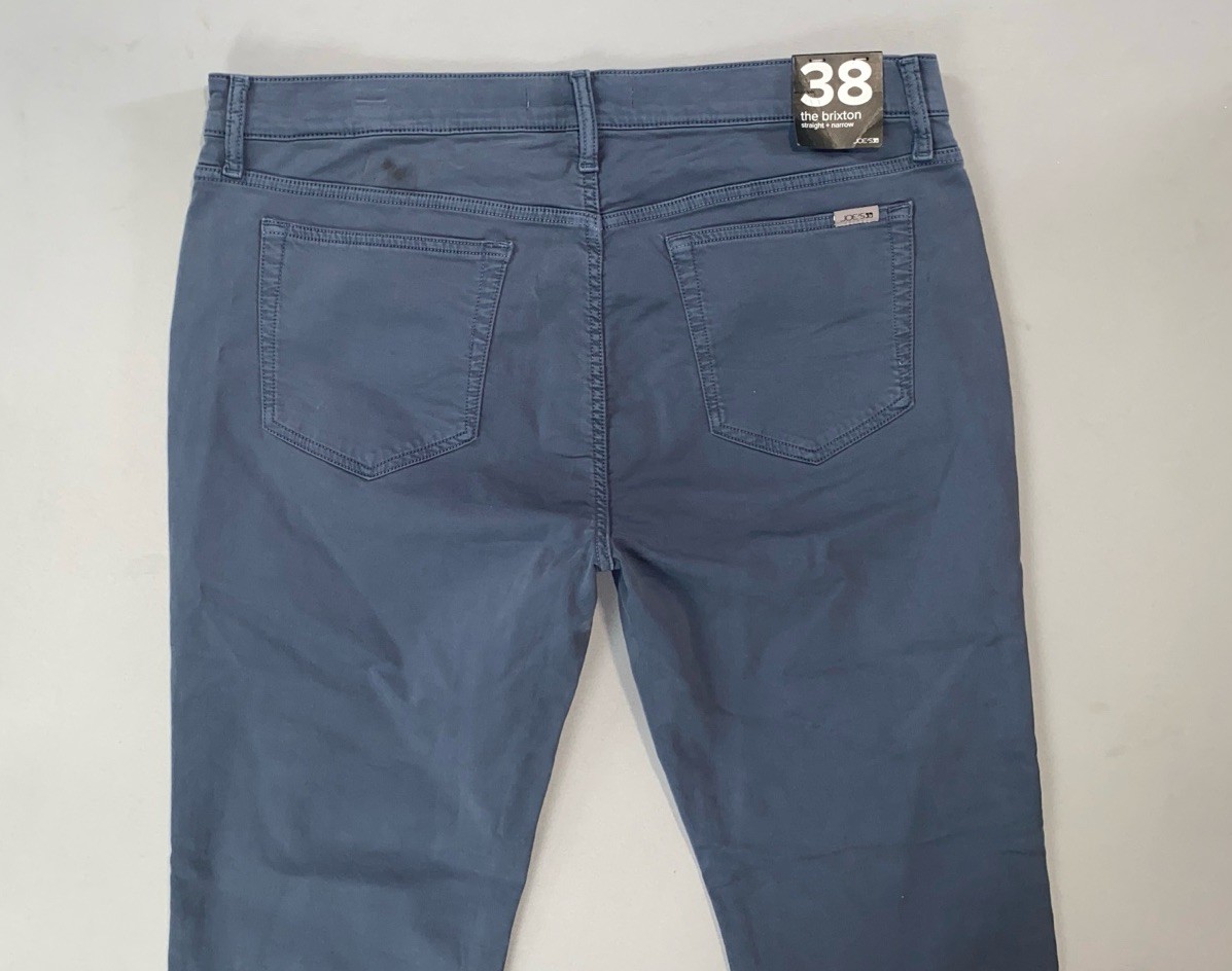 Joe’s The Brixton Straight + Narrow Lightweight Stretch Canvas Jeans. 38X33, NWT
