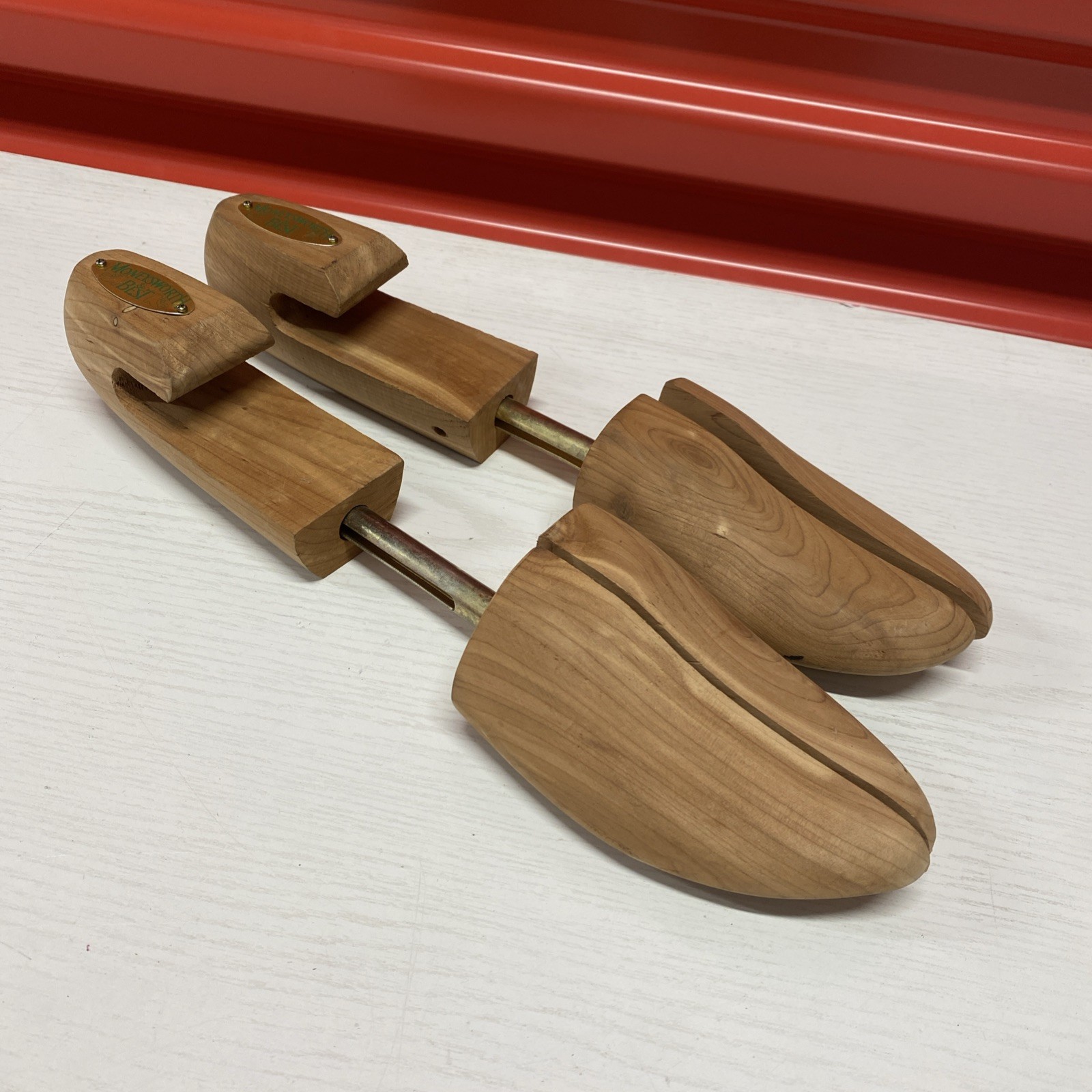 Mens Moneysworth And Best Cedar Shoe Trees Size M Medium 8W-10N