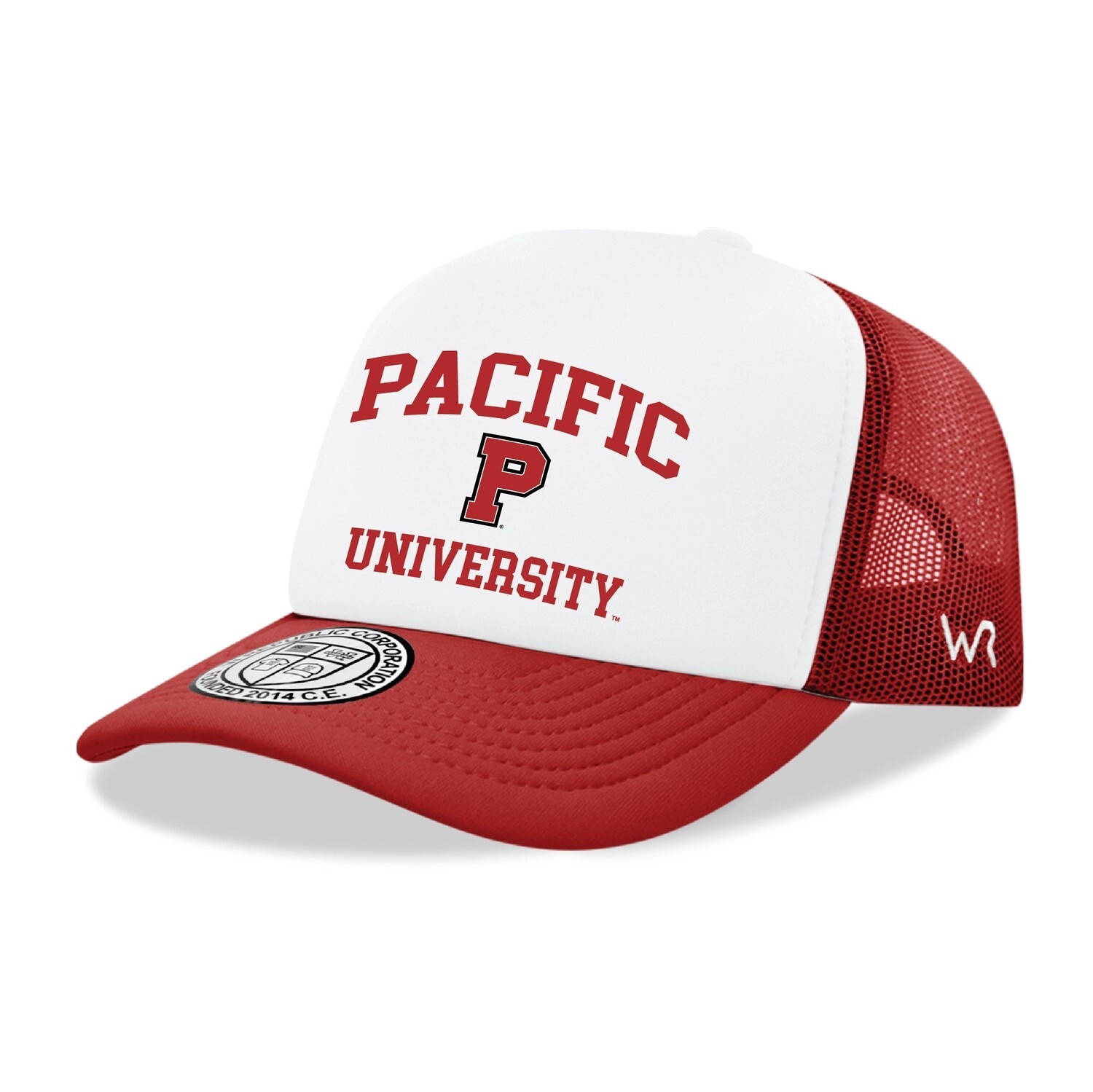 Pacific University Boxers PU Trucker Mesh Snapback Seal Hat