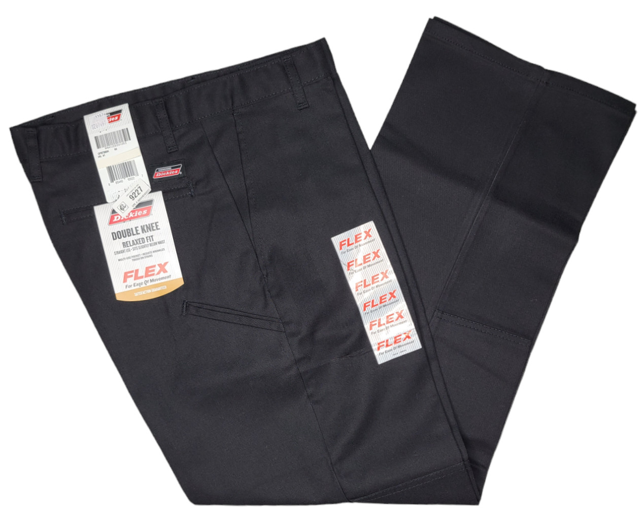 Genuine Dickies #11825 NEW Men’s Relaxed Fit Straight Leg Double Knee Flex Pants