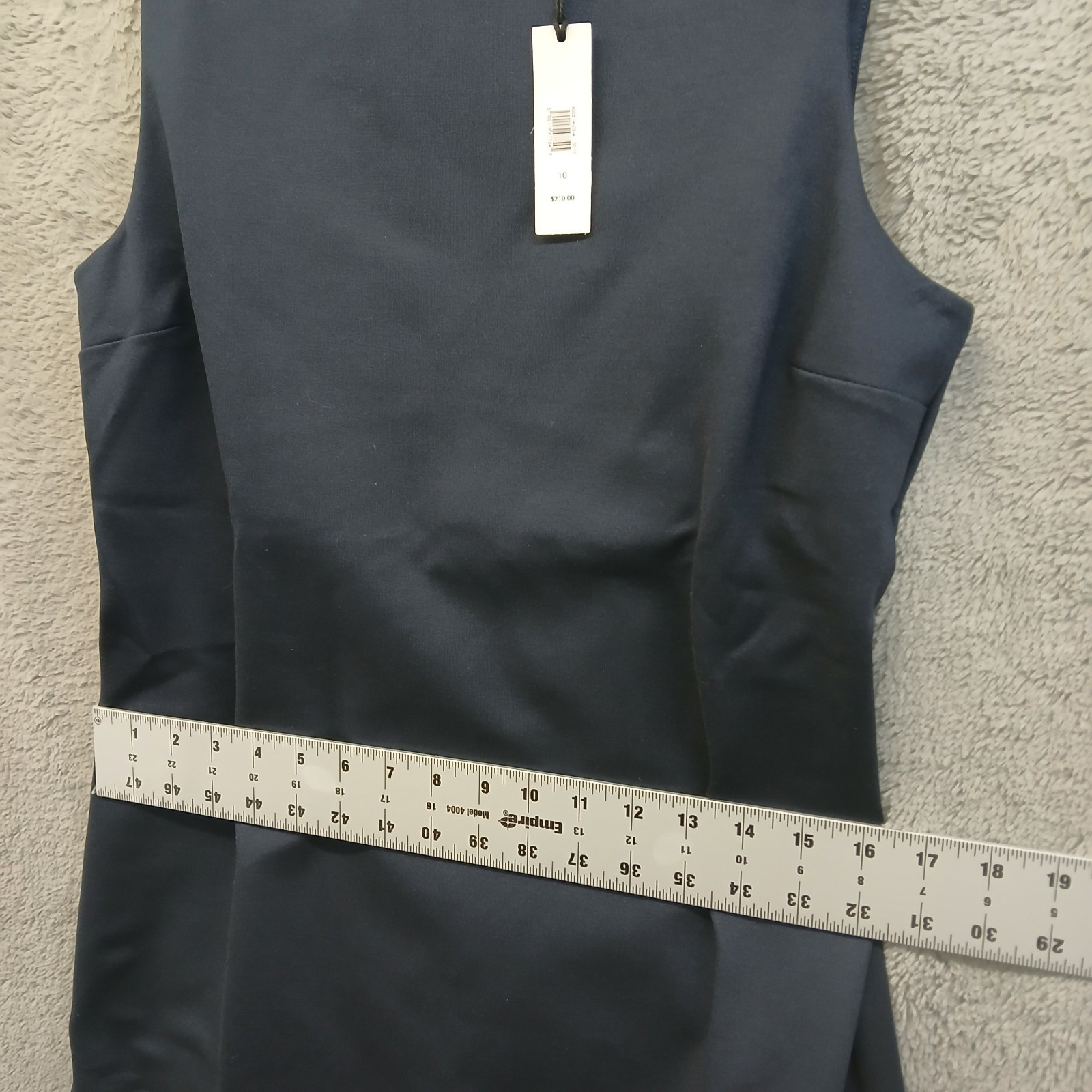Banana Republic Everywhere Ponte Sheath Mini Dress Crew Neck NWT Navy Blue