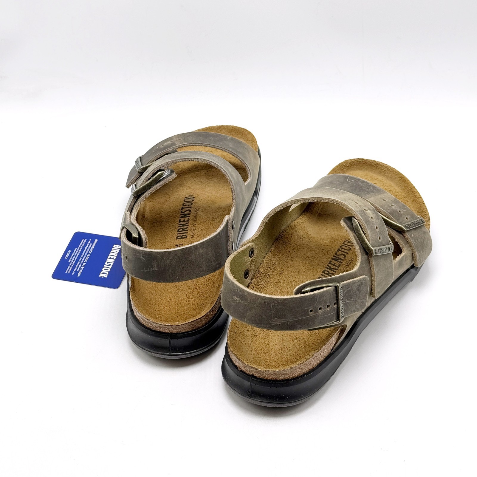 *NEW* Unisex BIRKENSTOCK Milano Crosstown Oiled Leather FADED KHAKI (1018427) 👍