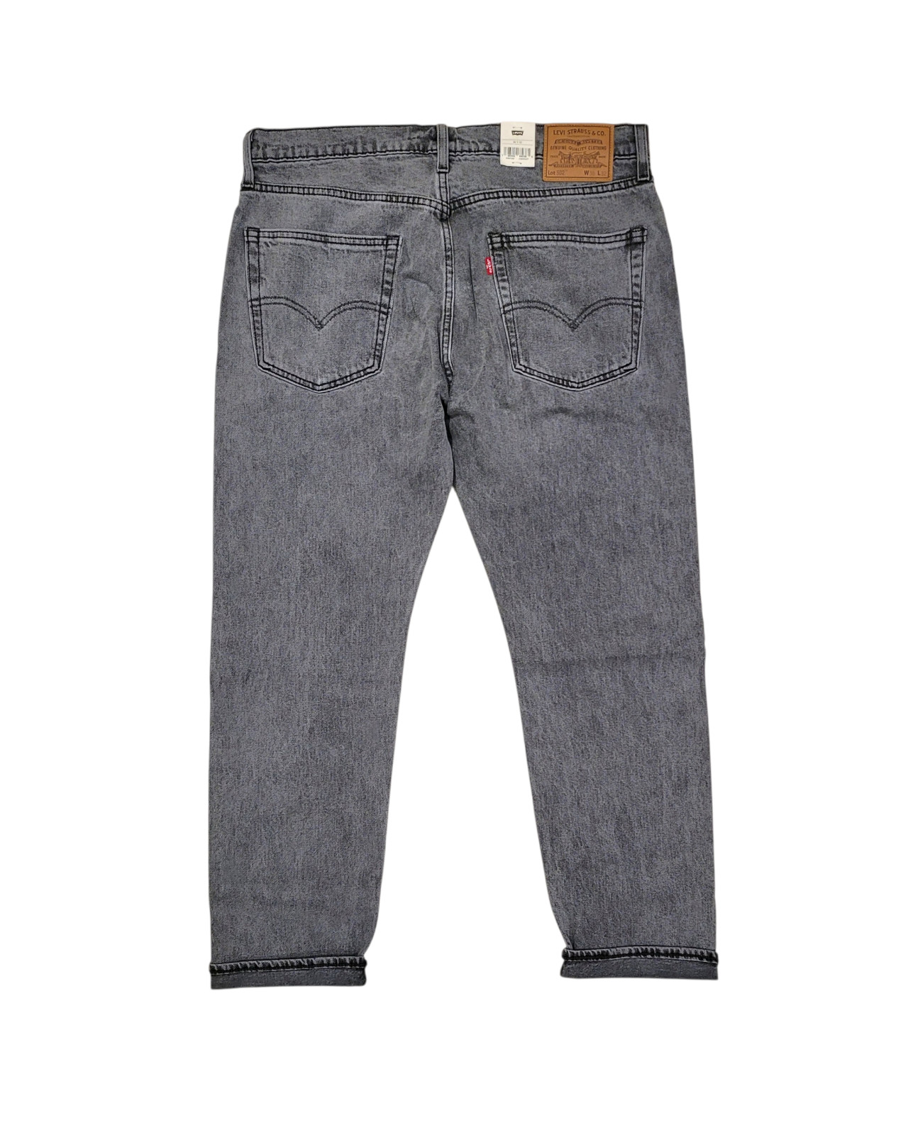 Levi’s Men’s 502 Taper Fit Premium Selvedge Jeans Grey 295071582