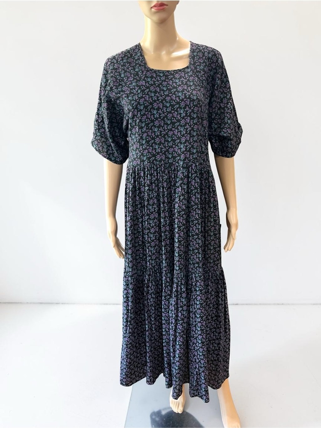 Christy Dawn Theo Dress in Amethyst Calico