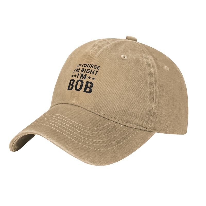 BOB Funny Letter Print Sun Hat Adjustable Unisex Baseball Cap