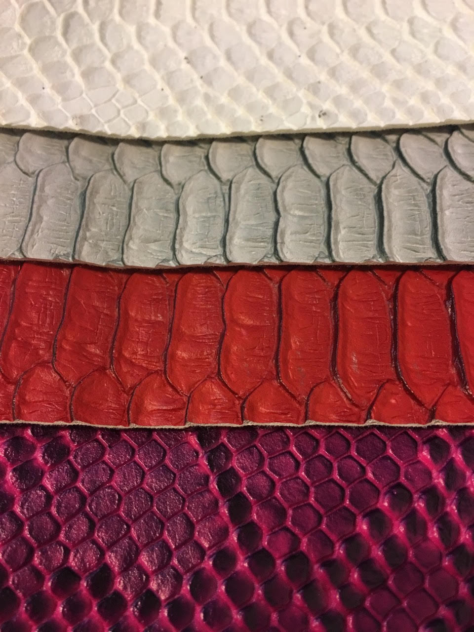 SHIPS FOLDED SNAKE SKIN SCALE 3D Texture Faux Leather Upholstery Vinyl Fabric