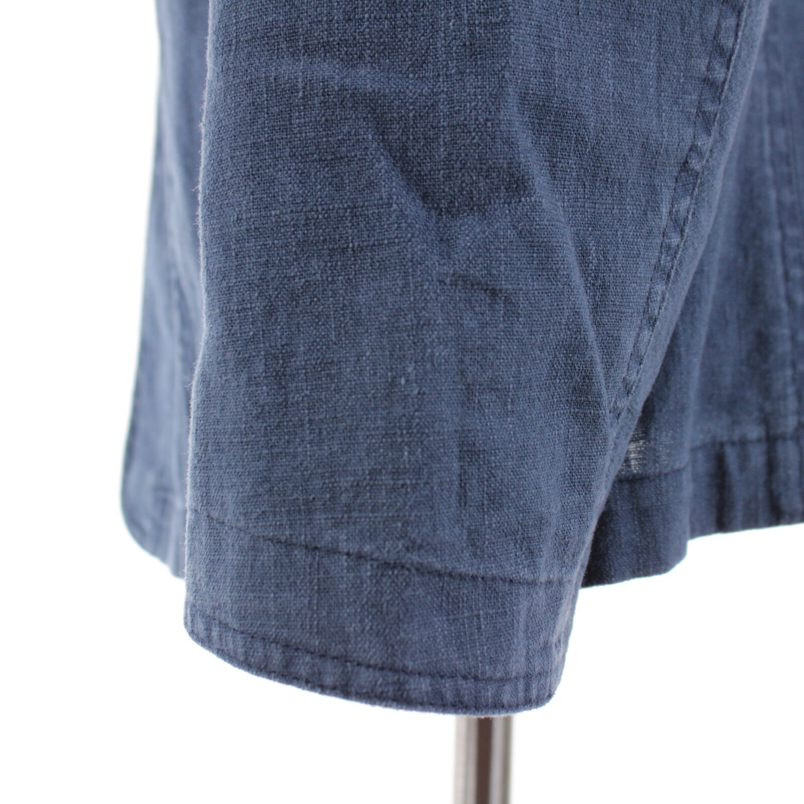 Waterville NWT 100% Linen Overshirt Size 50 (M US) Barret In Solid Blue