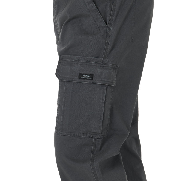 Men’s Wrangler Cargo Pants w/ Stretch Relaxed Fit Anthracite Grey CHOOSE SIZE