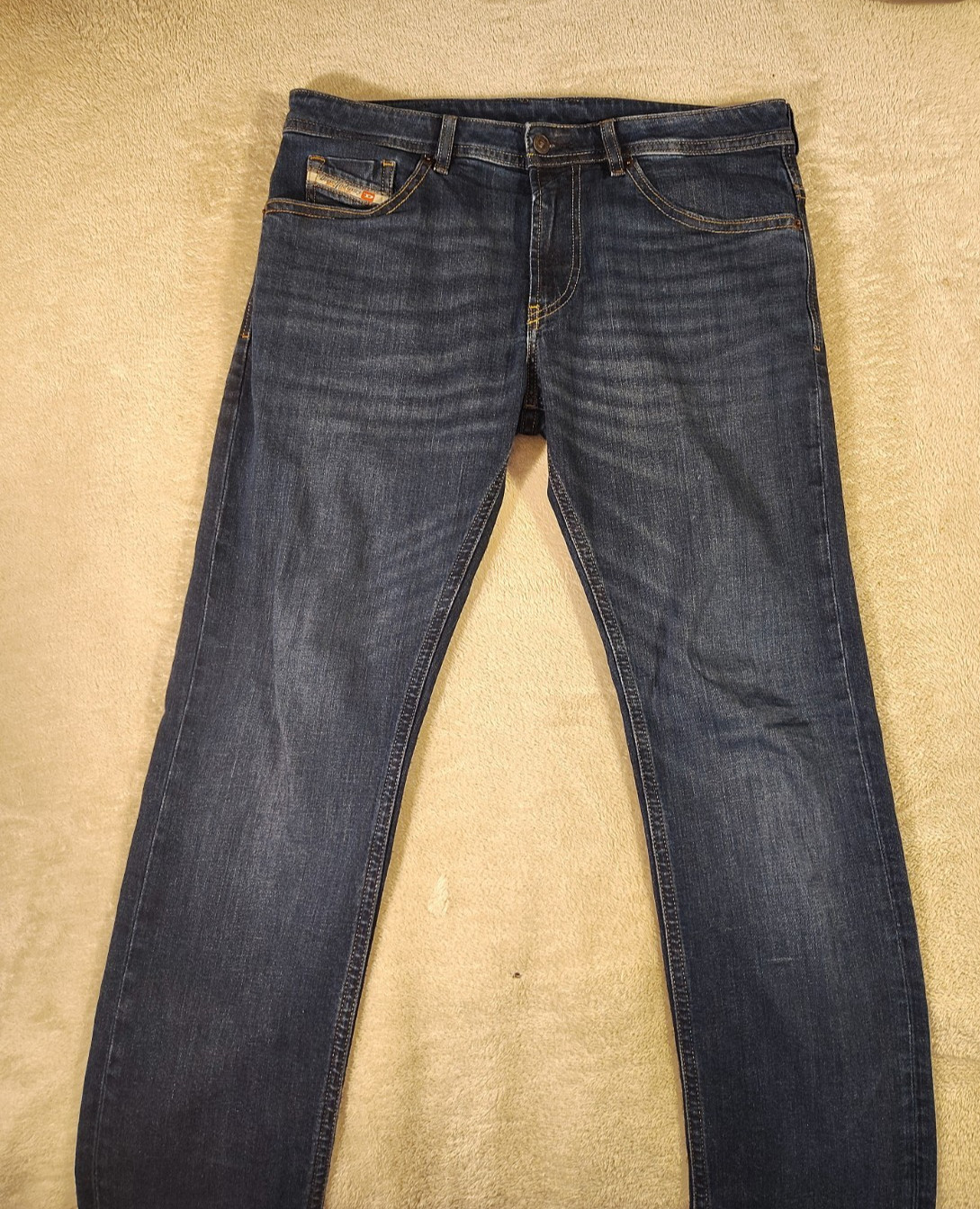 Diesel THOMMER-R Men’s W34 L31 RM065 Slim Fit Blue Stretch Flex Denim Jeans Dark