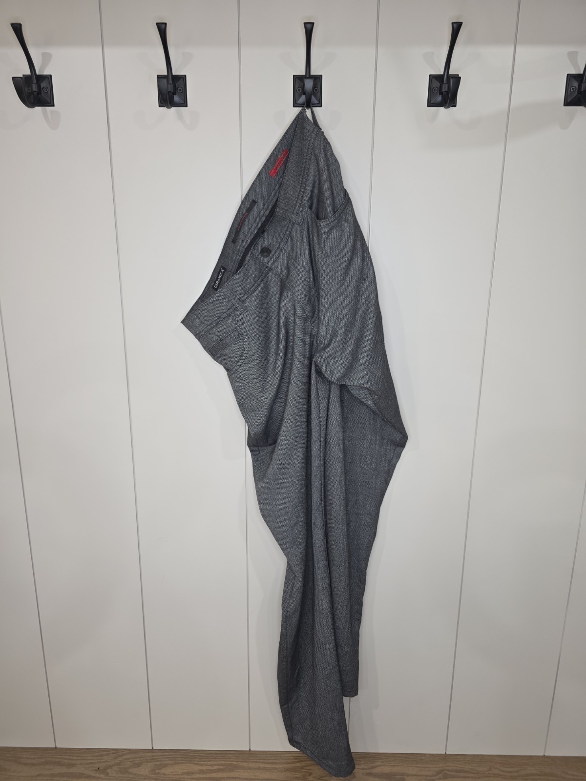 Alberto Ceramica Mens Gray Pipe Tech Dress Pants. Size 32×32