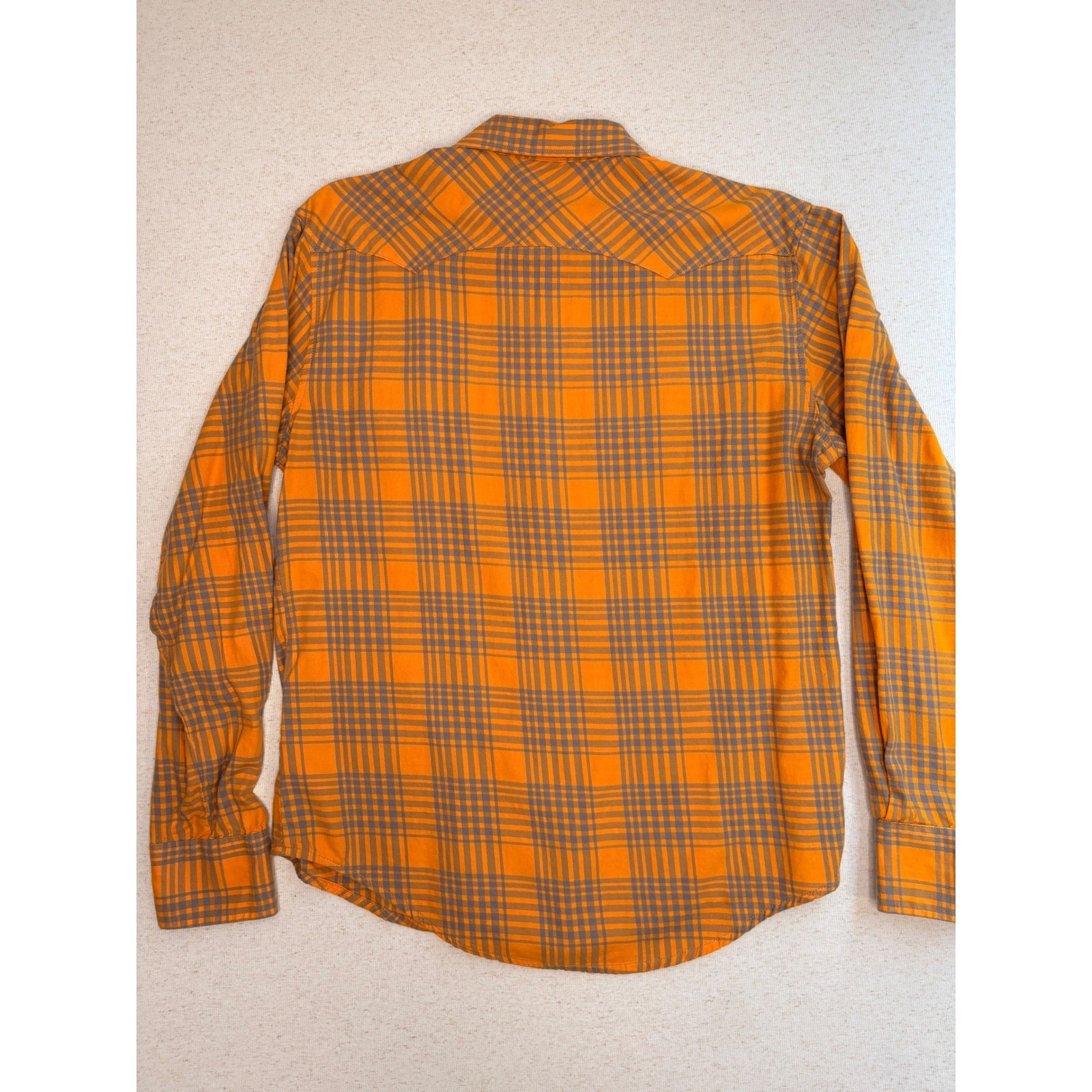Wrangler Retro Premium Mens Large Tennessee Volunteers Plaid Western Snap Shirt