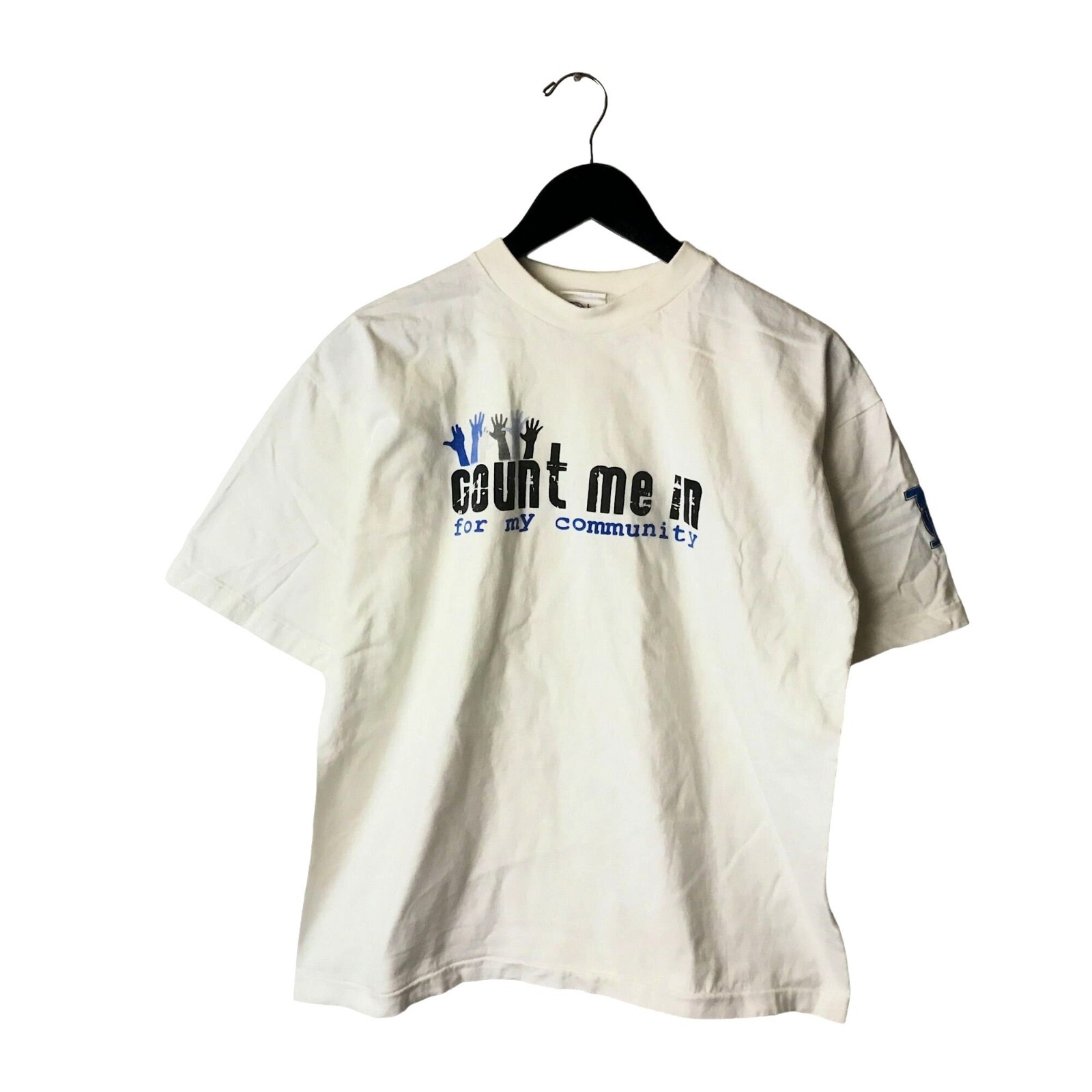 University of Northern Iowa T Shirt Adult White L Large Movement Graphic Tee