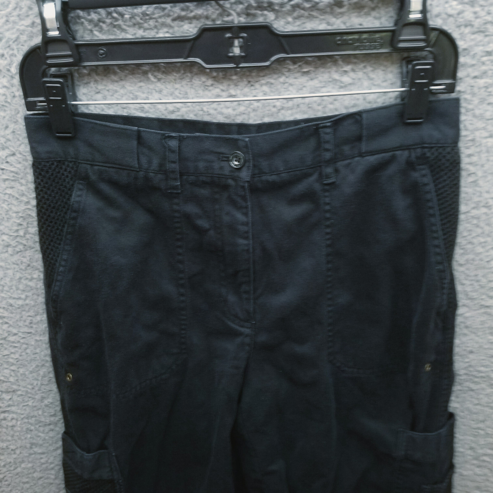 Lauren Ralph Lauren Women’s 8 Black Capri Cargo Pants 28.75″ 20.75″ 11.5″