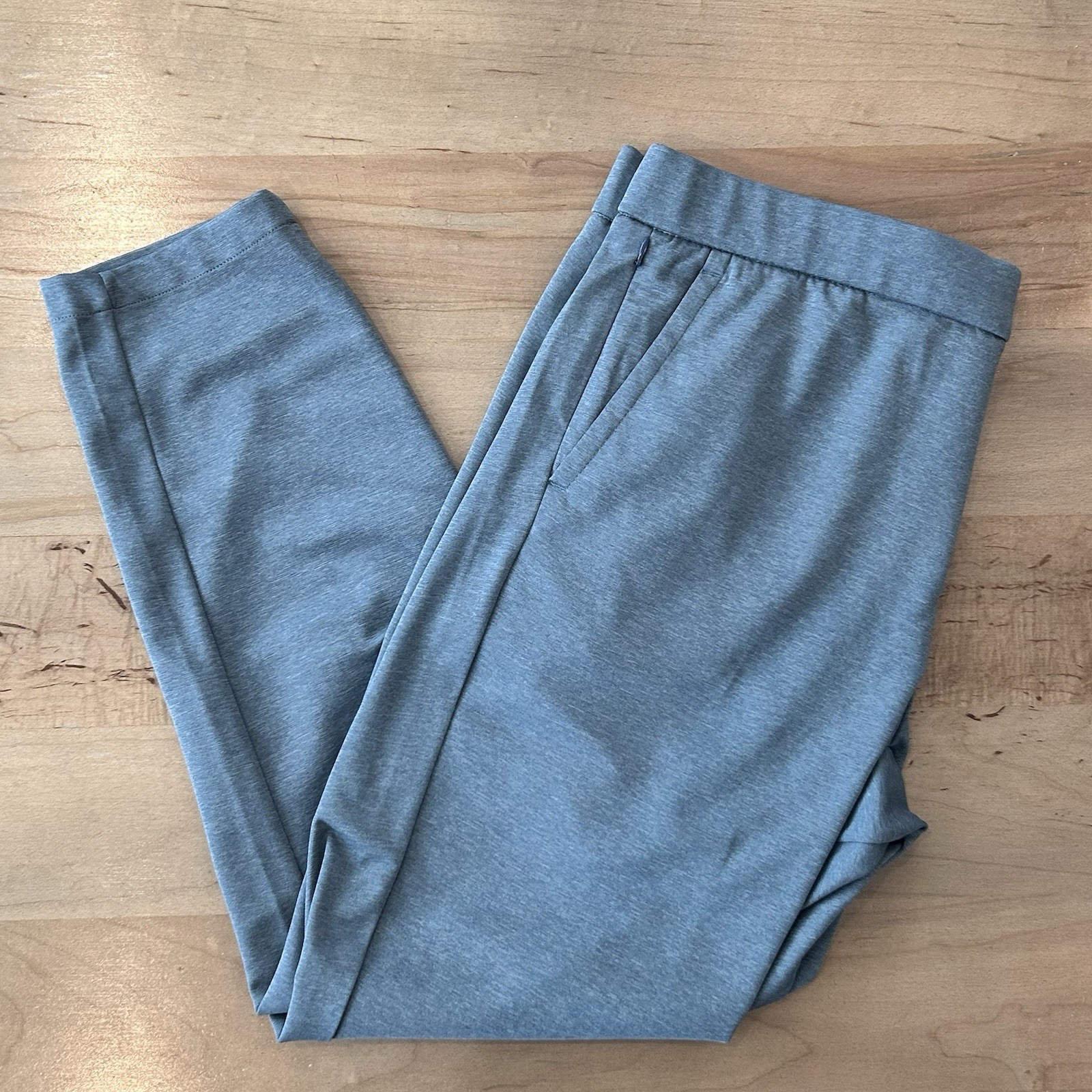 Bonobos Men’s The All-Week Flex Pants Large Heather Steel Blue Work Weekend