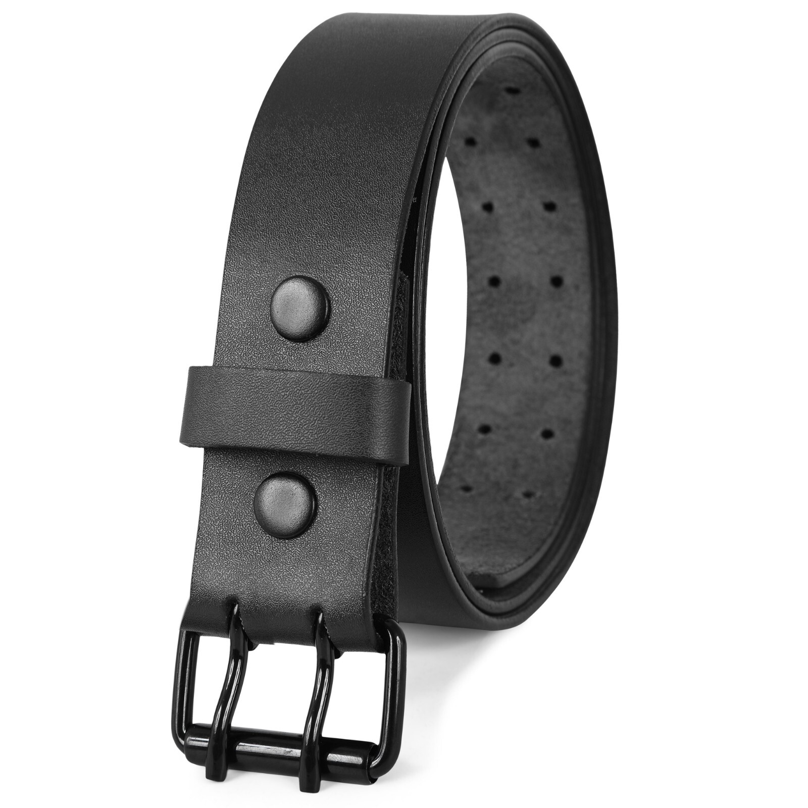 Men’s Real/Genuine Bufflo leather Gun Holster CCW Work belt 1.75″ 45mm Width