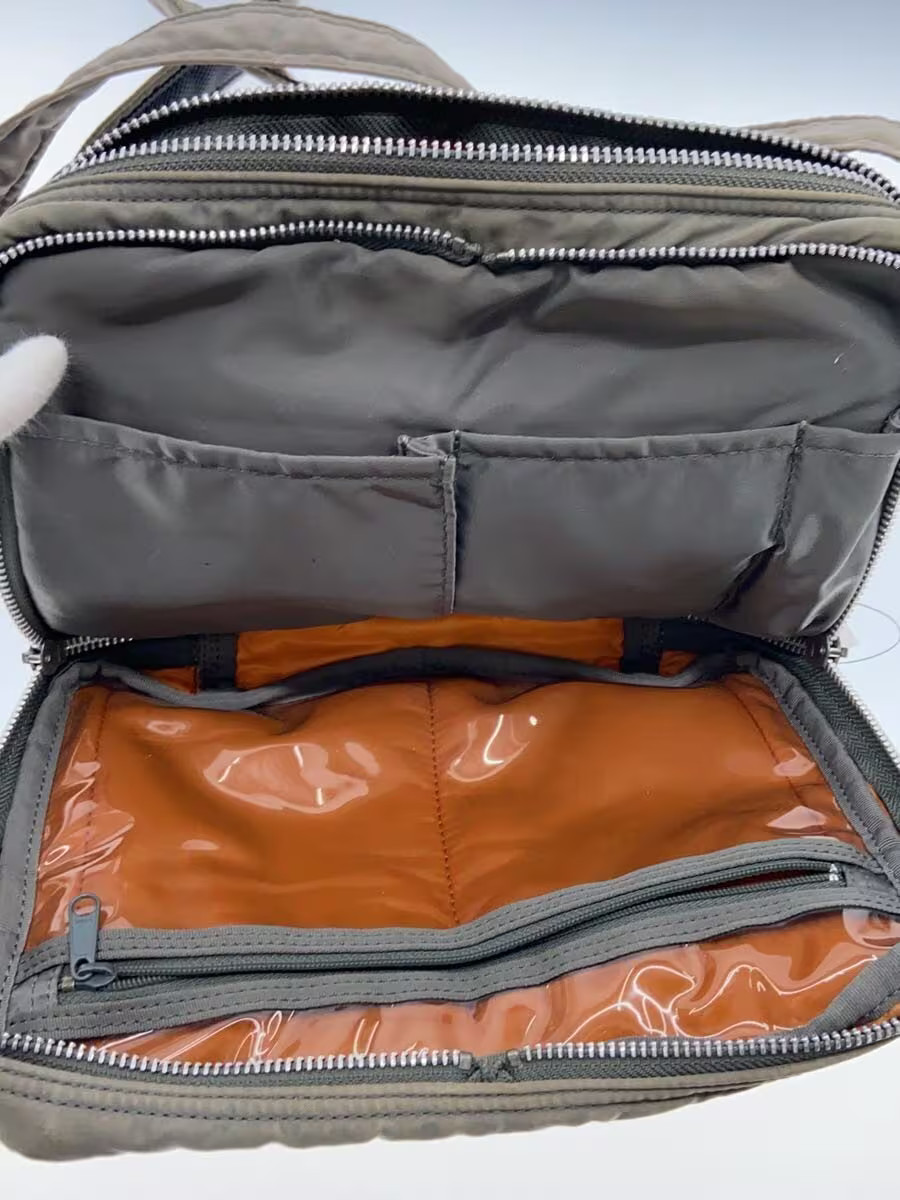 PORTER TANKER Sling Bag Shoulder Bag Nylon GRY Plain