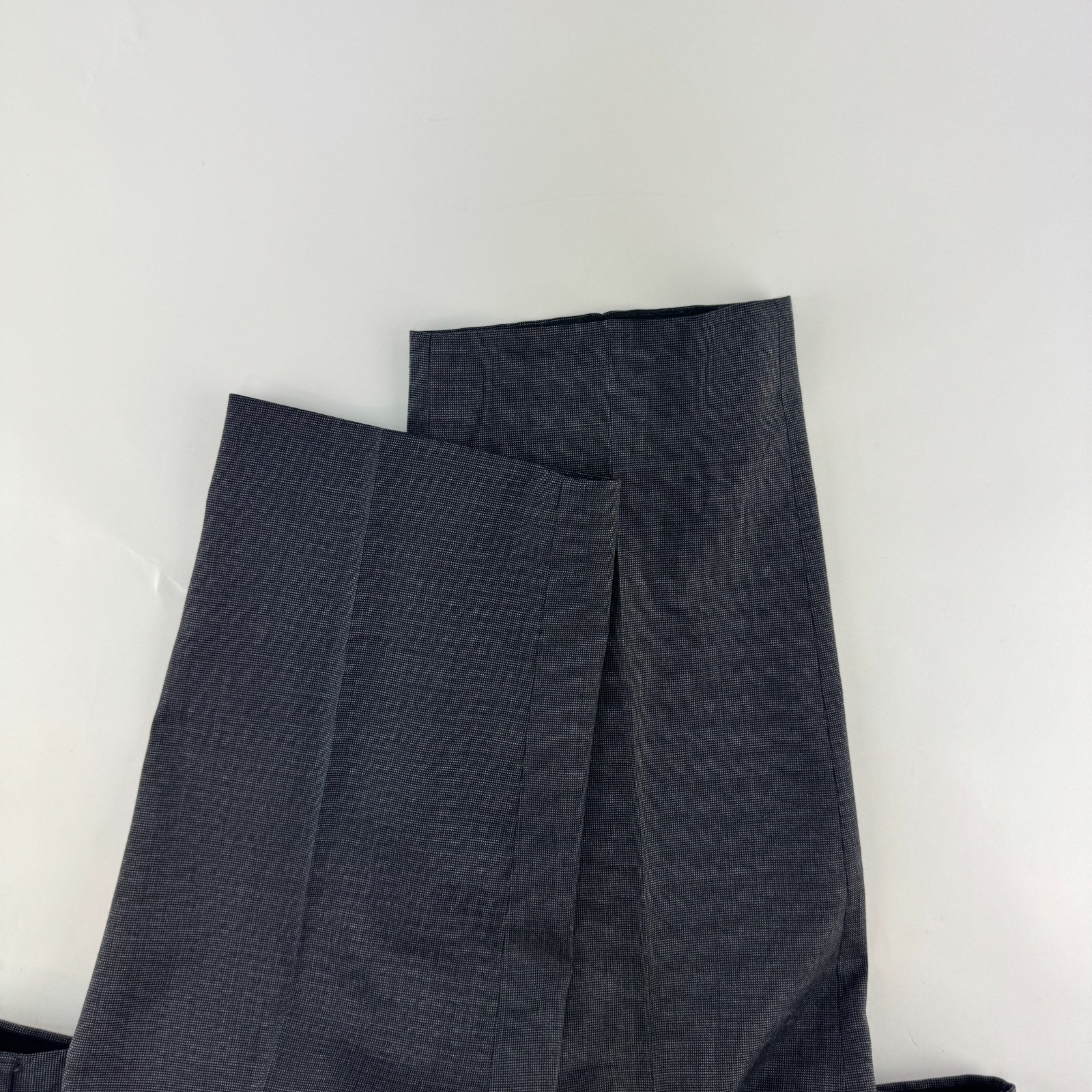 Banana Republic Reda Flexo Suit 44R Tailored Slim Fit Gray Nailhead 38×32 Pants