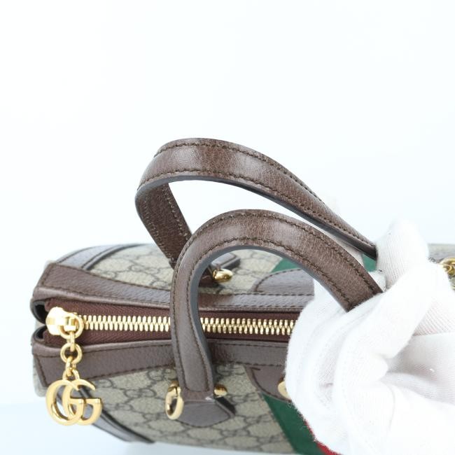 Gucci 547551 Ophidia GG Small Handbag Shoulder Bag White