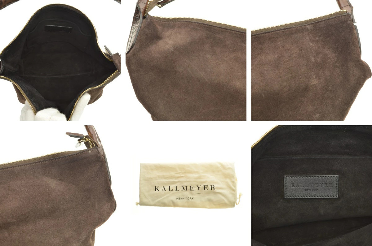 KALLMEYER / KALLMEYER Nightcrawler Suede Shoulder Bag