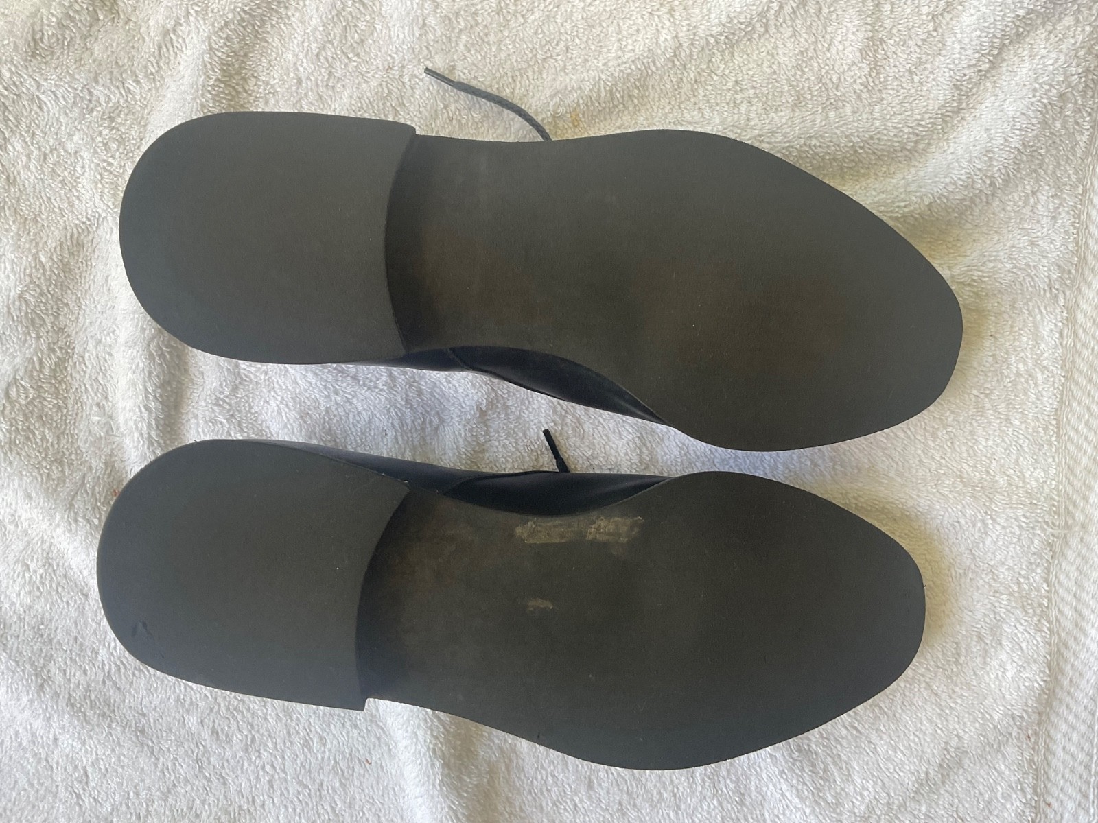 Salvatore Ferragamo Italian Made Men’s Shoes US 8 Black Vintage From Mid 1980’s