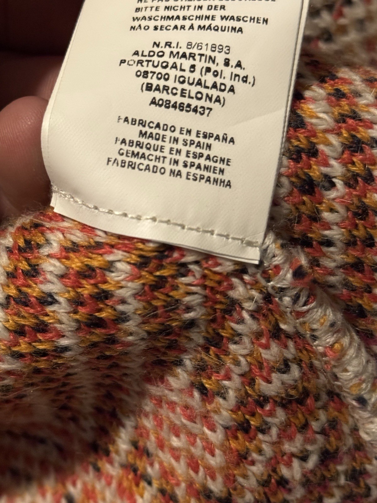 Anthropologie Aldomartins Maritza Floral S Cardigan Sweater Wool/Alpaca/Acrylic
