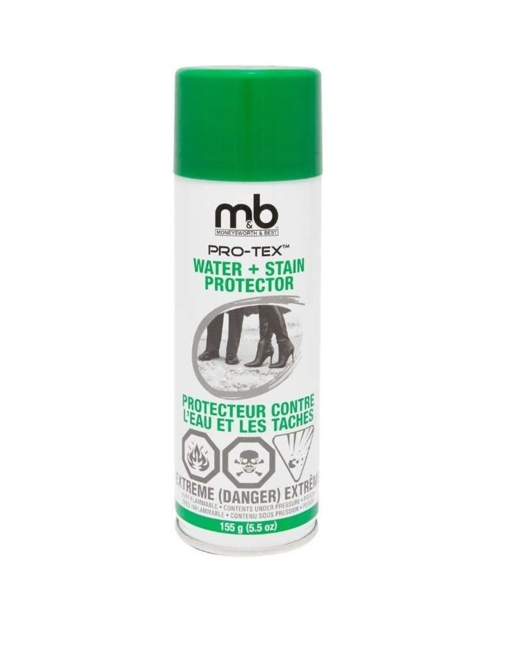 Moneysworth & Best Pro-Tex Water & Stain Shoe Protector (10.5oz) Pick Your Size