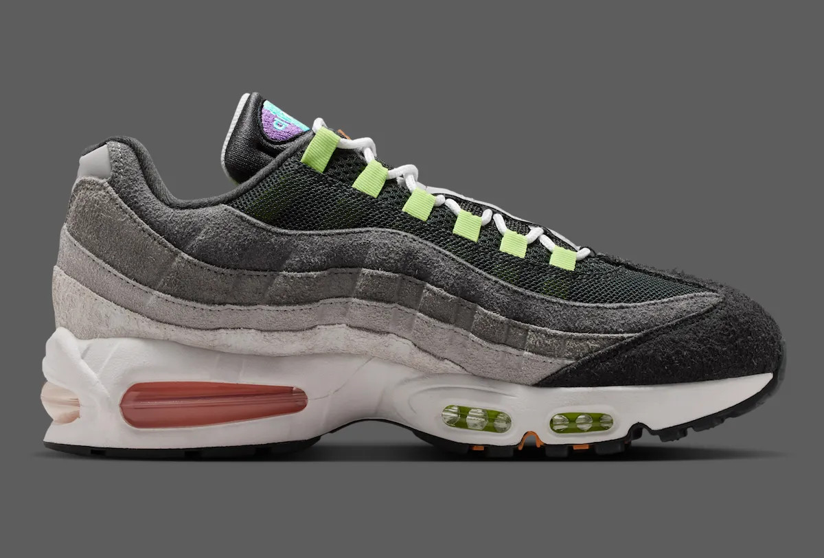 Nike Air Max 95 PRM Greedy Big Bubble Multicolor IU2636-300 sz 8.5 Men’s
