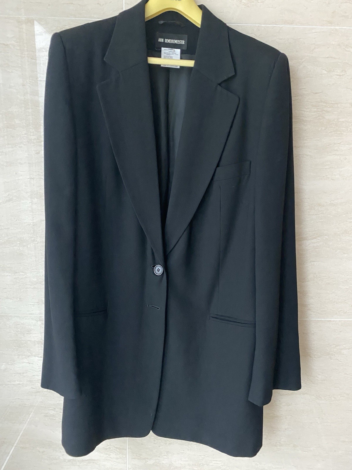 Ann Demeulemeester Jacket with String on Back