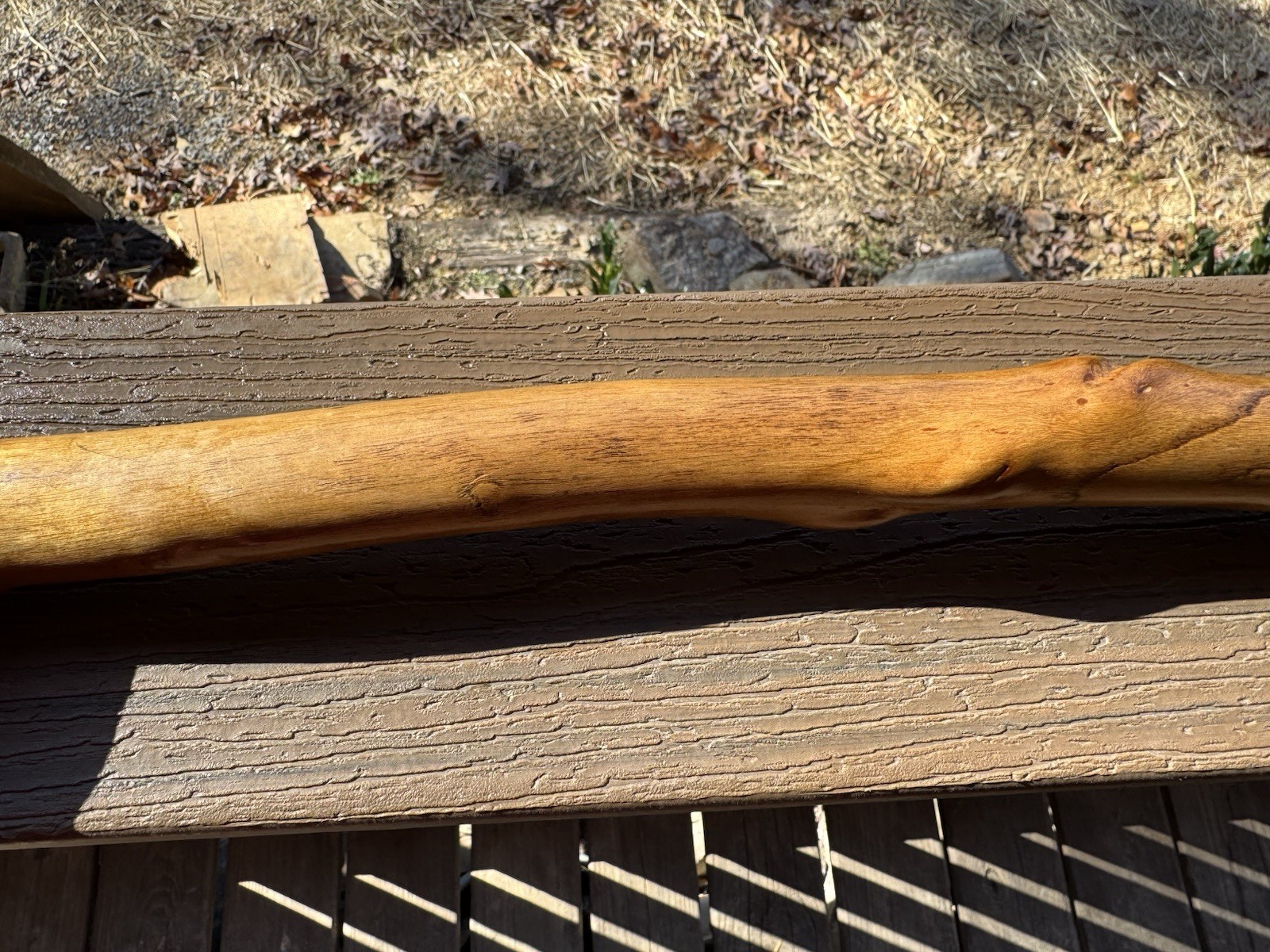 Vintage Handmade TWISTED Walking/Hiking Stick 45 Inches Tall Smoky Mountains