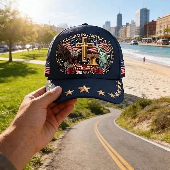 250th Anniversary USA Hat – Adjustable United States Baseball Cap for Men Women*