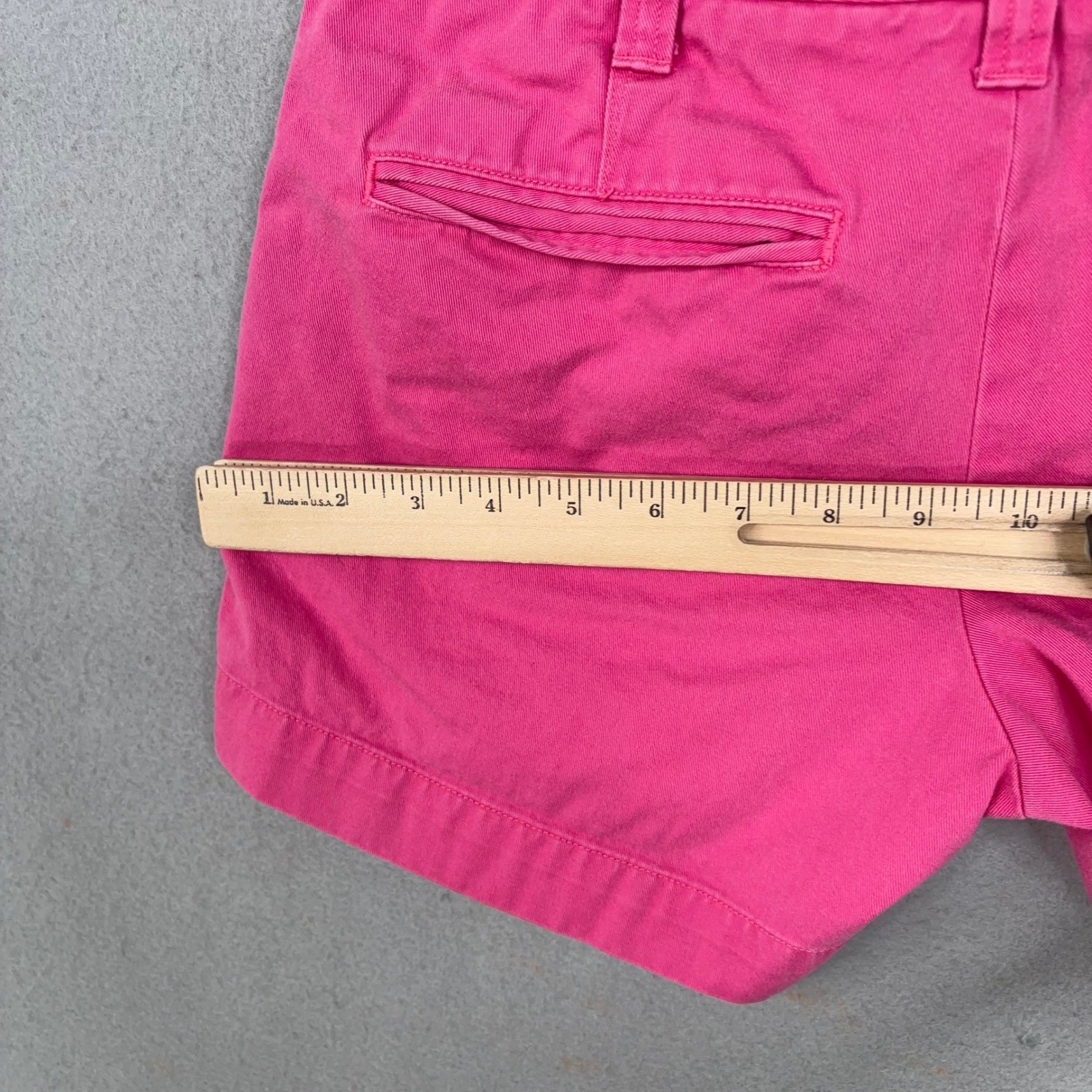 Polo Ralph Lauren Shorts Womens 2 Pink Chino Classic Preppy Summer Coastal