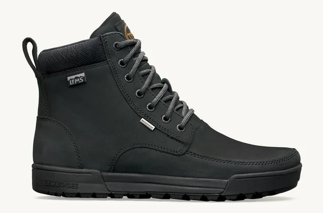 Lems Men’s Boulder Summit Waterproof – COAL – (ALL SIZES/NEW) ⚫️