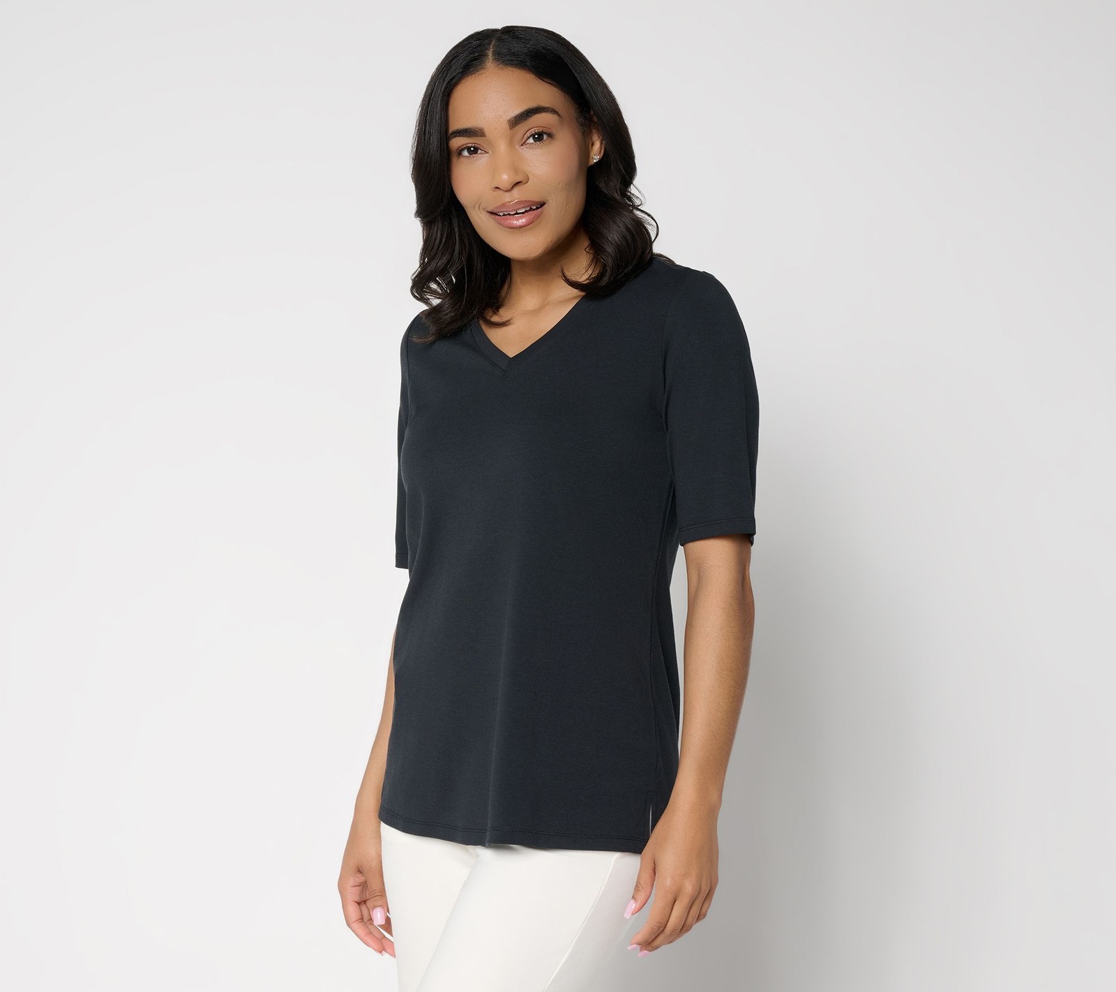 Belle by Kim Gravel Belle Beach by Kim Gravel Primabelle Knit Bahama Breeze V-Ne
