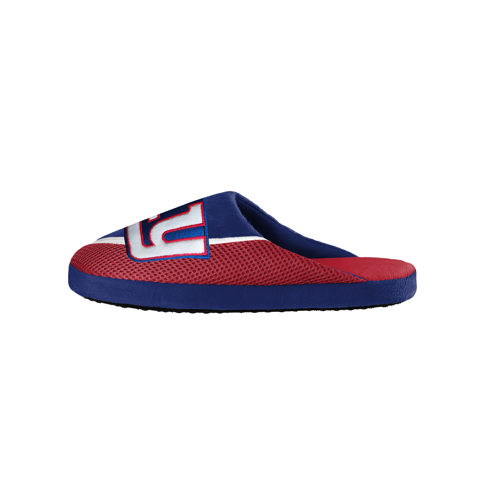 FOCO NFL Men’s NFL New York Giants 2022 Big Logo Color Edge Slippers