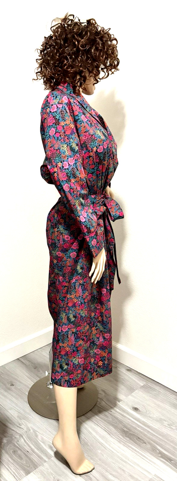 LIBERTY OF LONDON CIARA TANA LAWN COTTON ROBE FLORAL PATTERN SIZE XL NEW