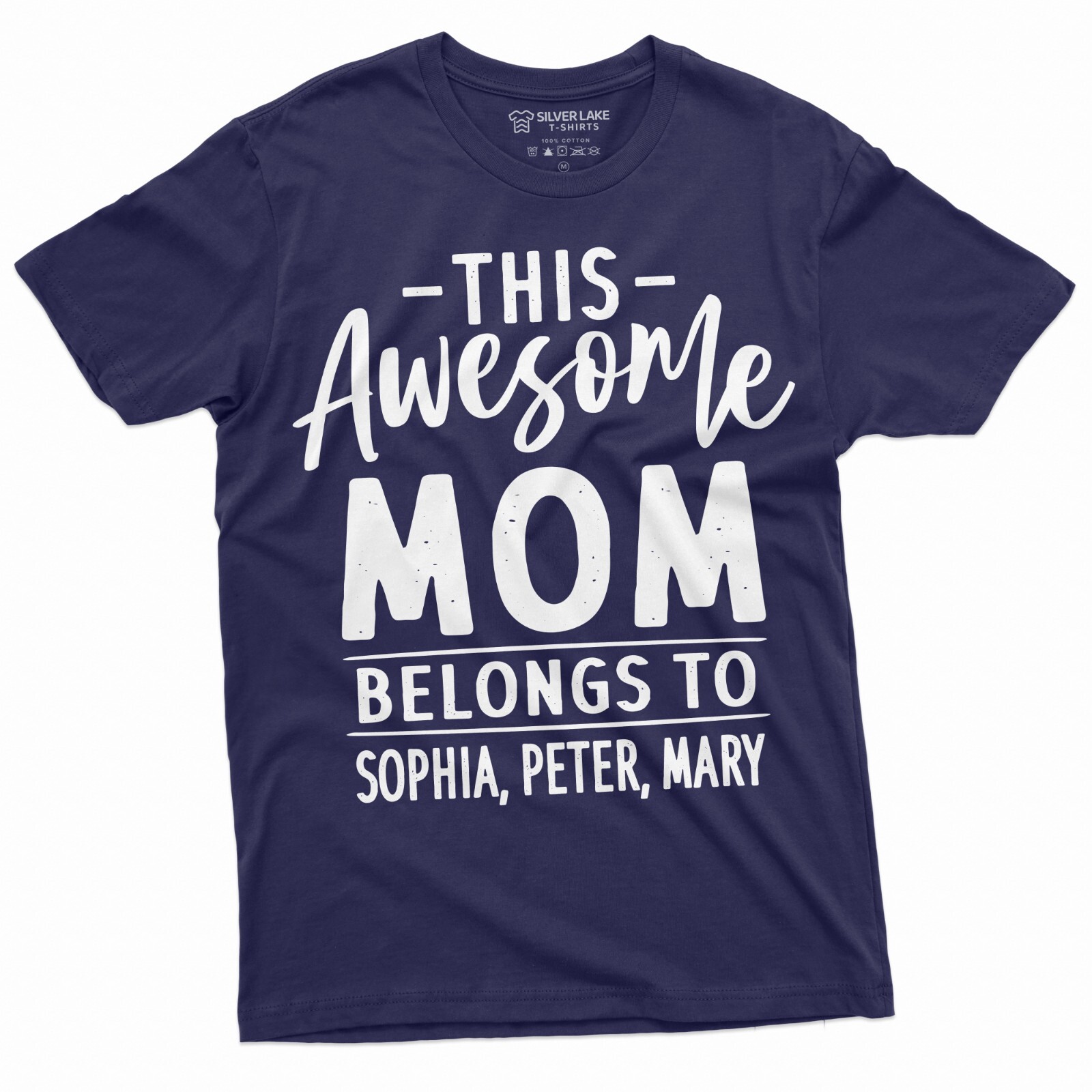 Personalized Mom Shirt Mother’s Day Shirt For Mom Customizable Mom T-Shirt