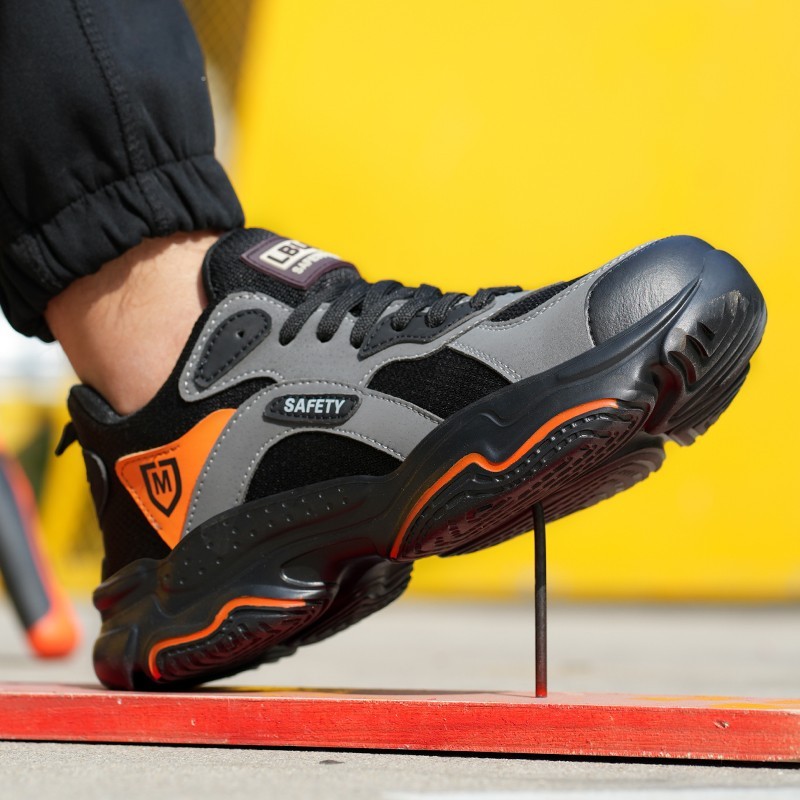 Safety Shoes Men Work Steel Toe Boots Industrial protective shoes Indestructible