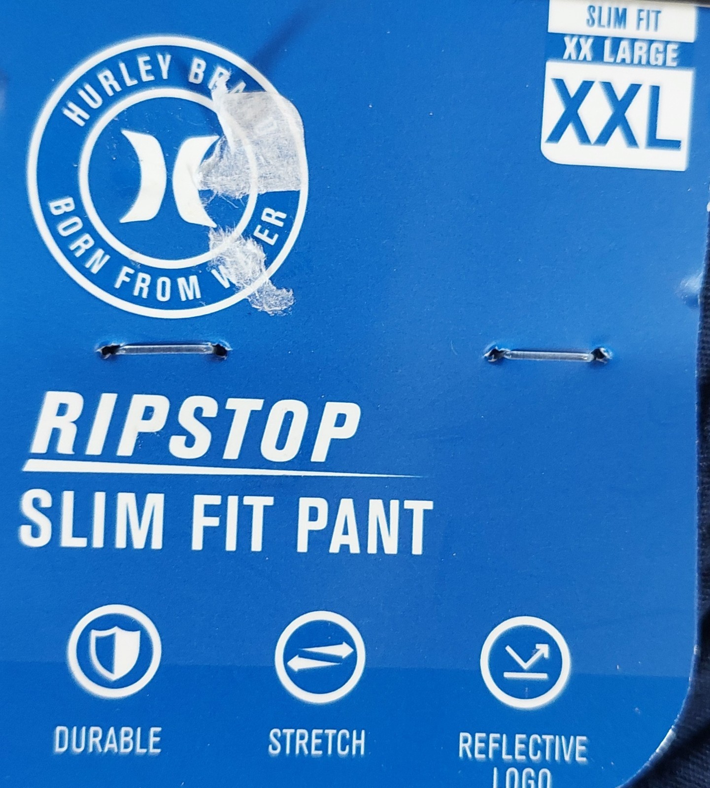 Hurley Ripstop Pants Mens XXL Stretch Drawstring Slim Fit Casual Outdoor