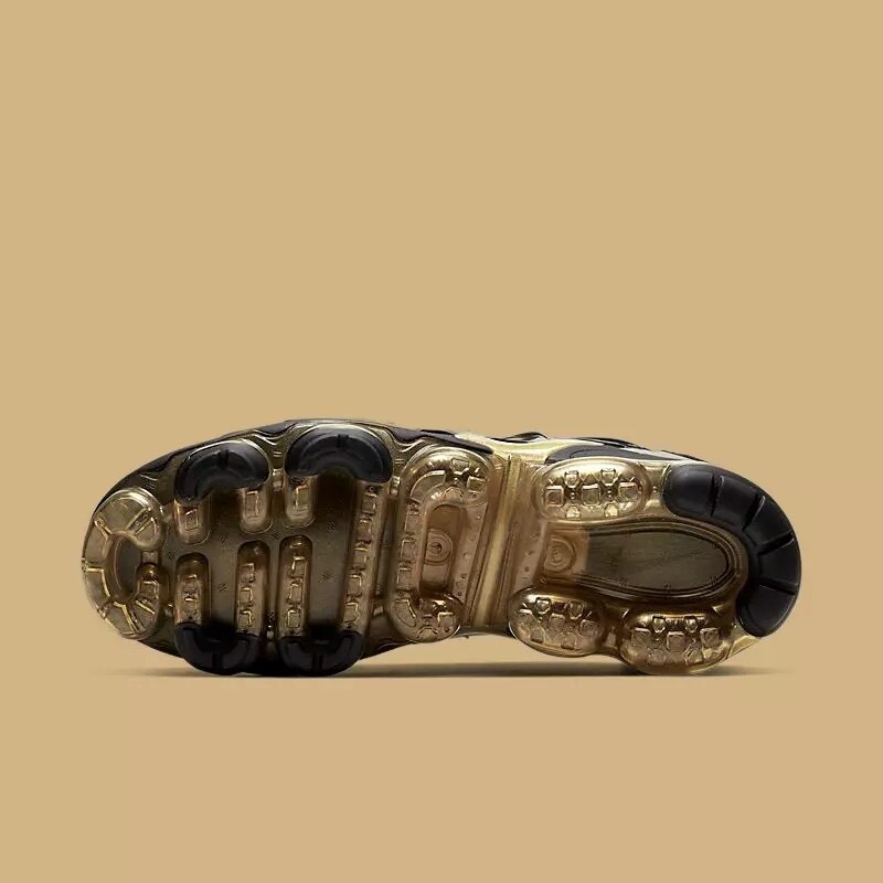 CL Nike Air VaporMax VM Plus Black Gold Men’s Size Sneaker Running Shoes US 7-13