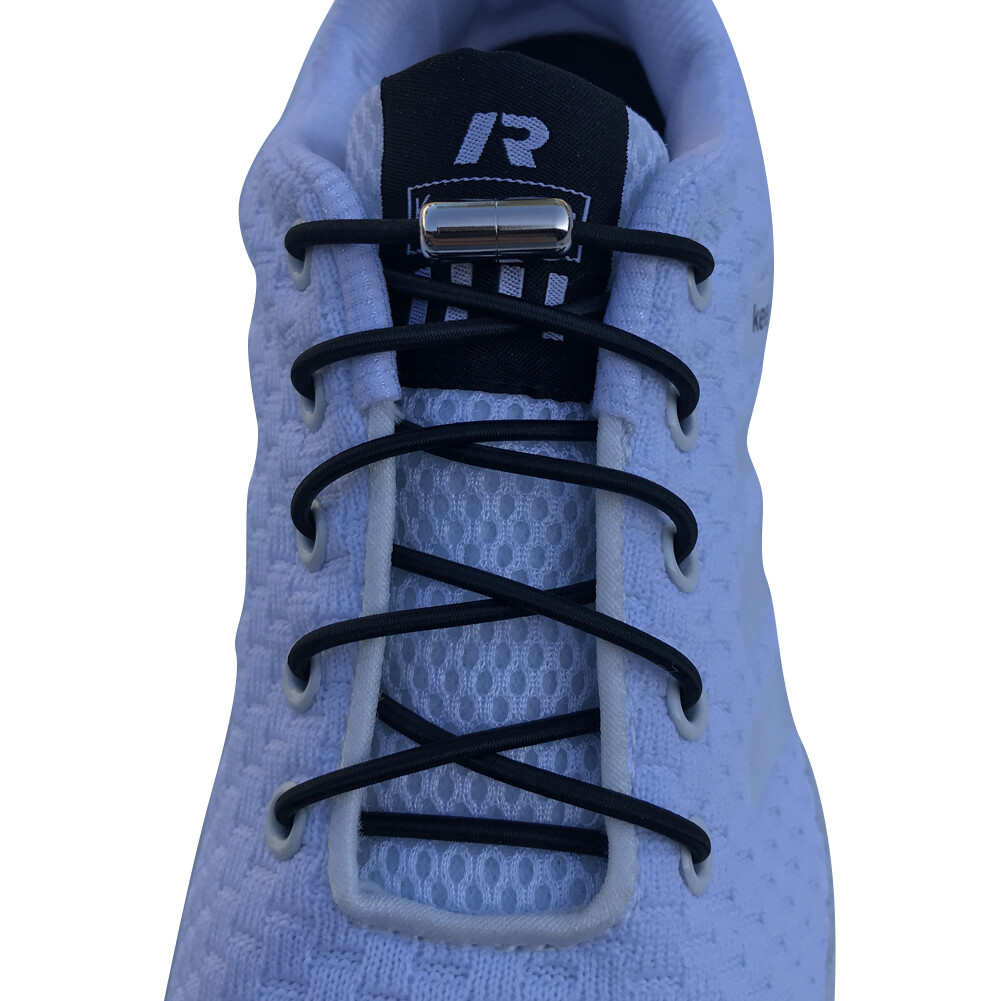 6 pair No Tie Elastic Lock Shoe Laces ShoeLaces Strings for Kids Adults Sneakers